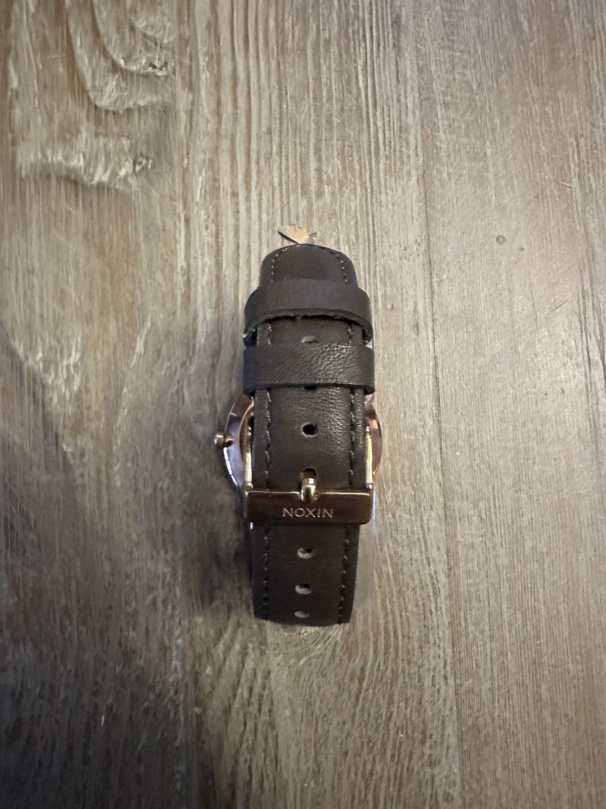 Nixon Nixon Porter Leather Rose Gold/ Gunmetal Watch - NWT Size ONE SIZE - 5 Thumbnail