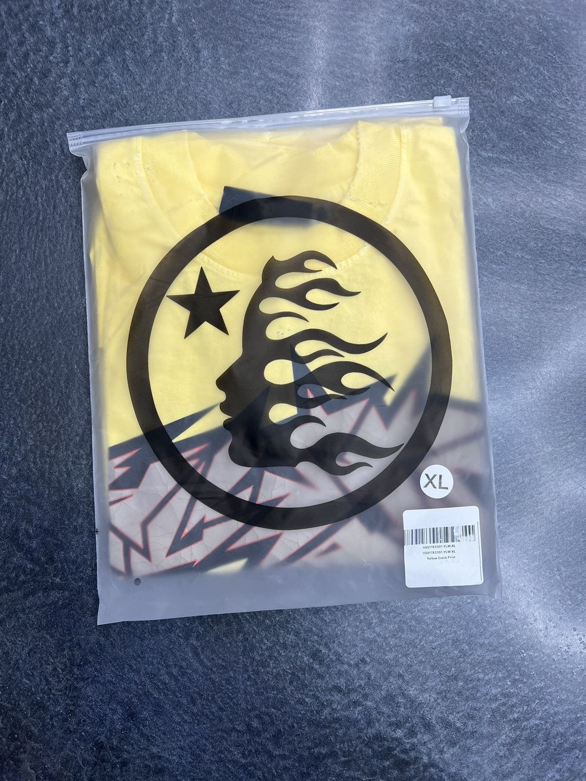 HELLSTAR Hellstar Cracked Print T-Shirt Size US XL / EU 56 / 4 - 7 Thumbnail