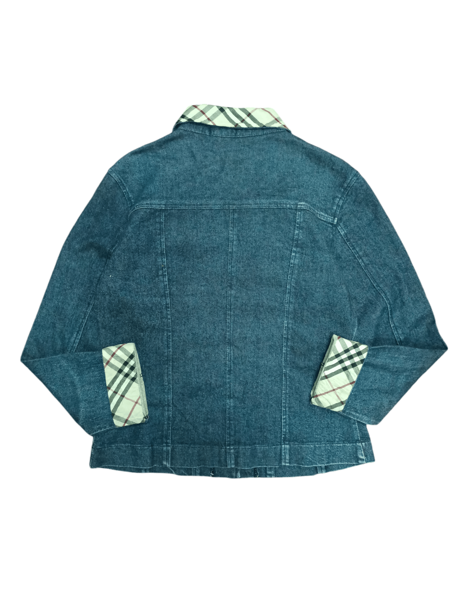 Burberry × Designer BURBERRY DENIM JACKET x DESIGNER Size XS / US 0-2 / IT 36-38 - 2 Thumbnail