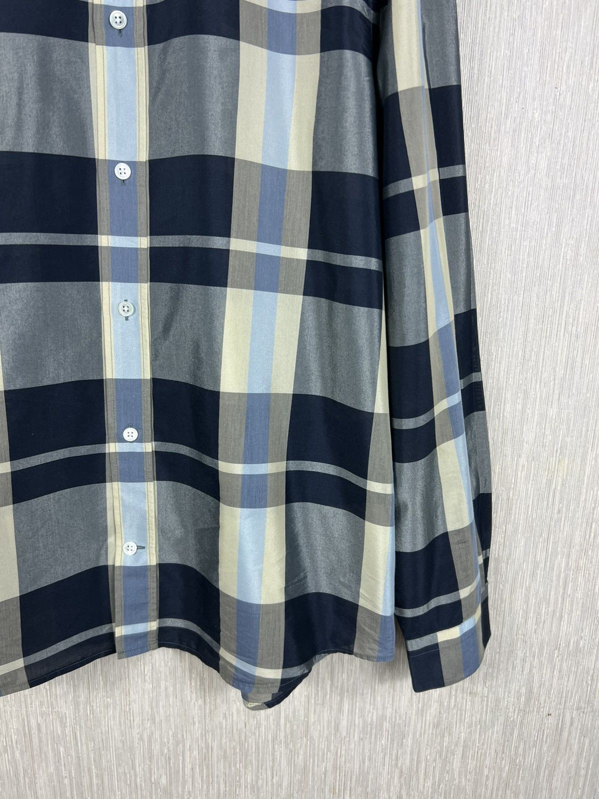 Acne Studios Acne Studios classic fit Jeffrey Mul Ch PSS16 checked shirt Size US L / EU 52-54 / 3 - 6 Thumbnail