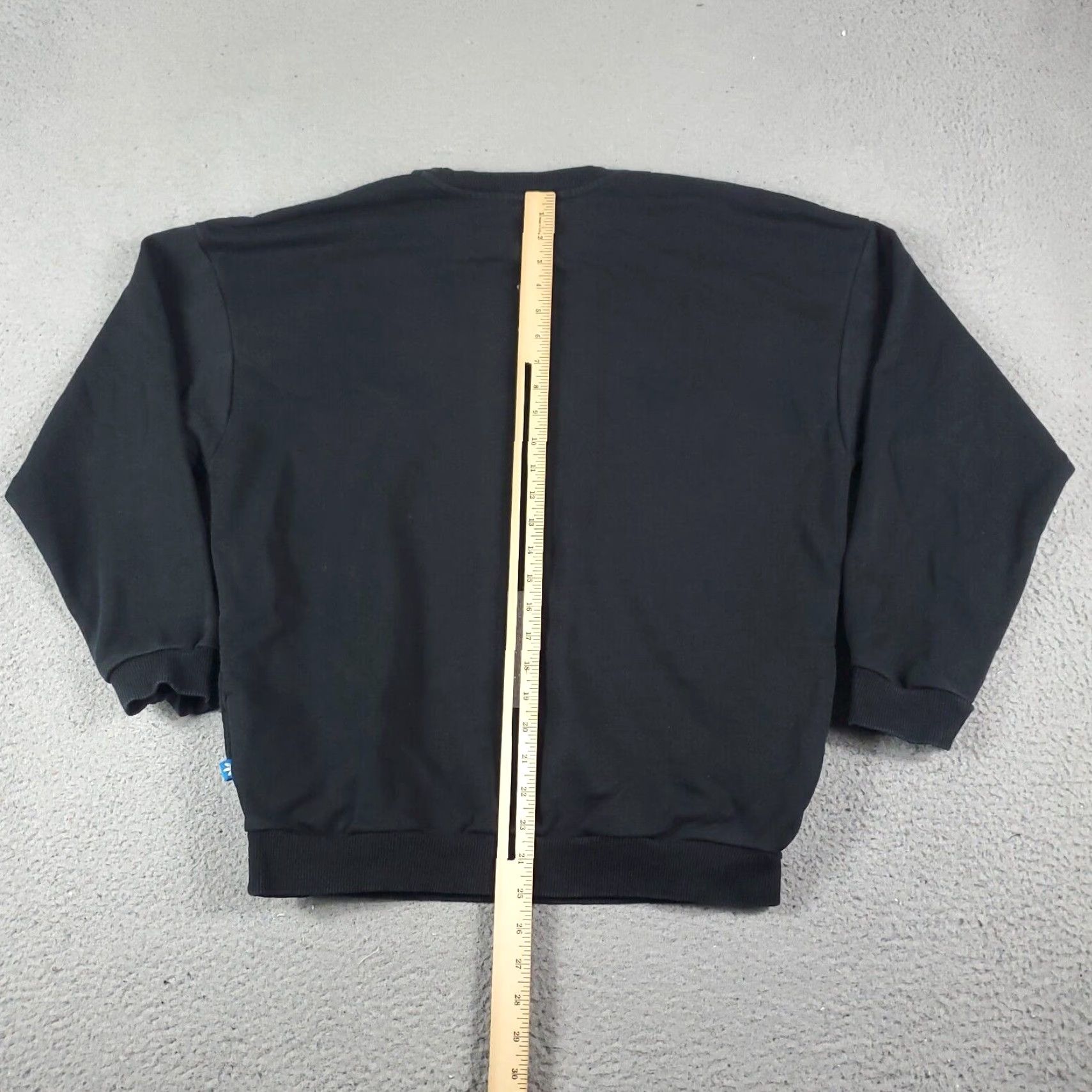 Adidas Adidas Sweater Womens Medium Black Pullover Casual Knit Long Sleeve Crew Neck Size M / US 6-8 / IT 42-44 - 7 Thumbnail
