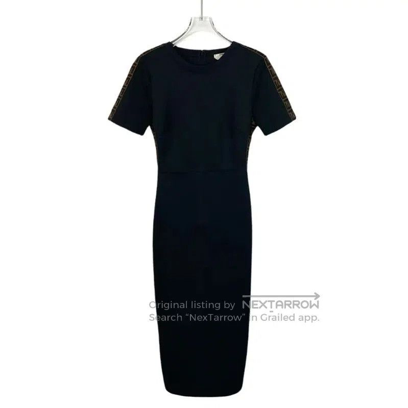 fendi dress black Fendi SS 2012 Black Jacquard Laser Cut Cage Mini Dress – Amarcord Vintage  Fashion