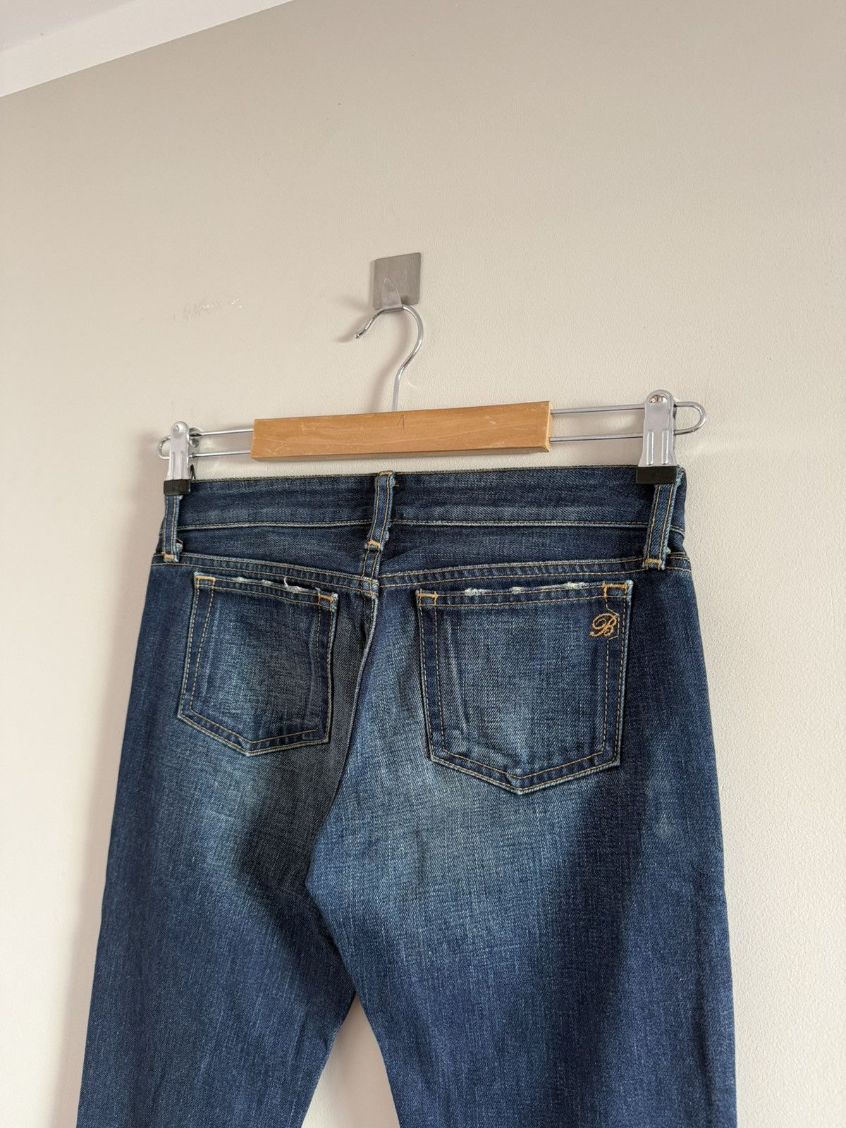 MOUSSY Black by Moussy Japanese Bootcut Denim Jeans Size 24" / US 00 / IT 34 - 6 Thumbnail