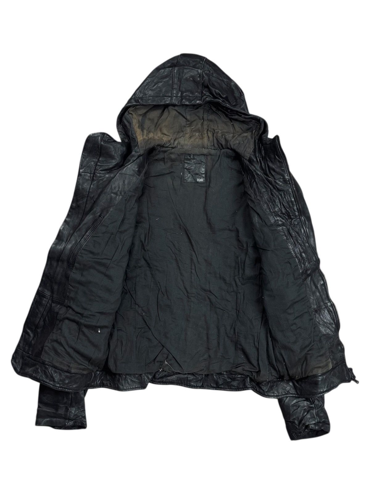 Ekam 2000s Halb - Apocalypse Leather Jacket Size US M / EU 48-50 / 2 - 2 Thumbnail