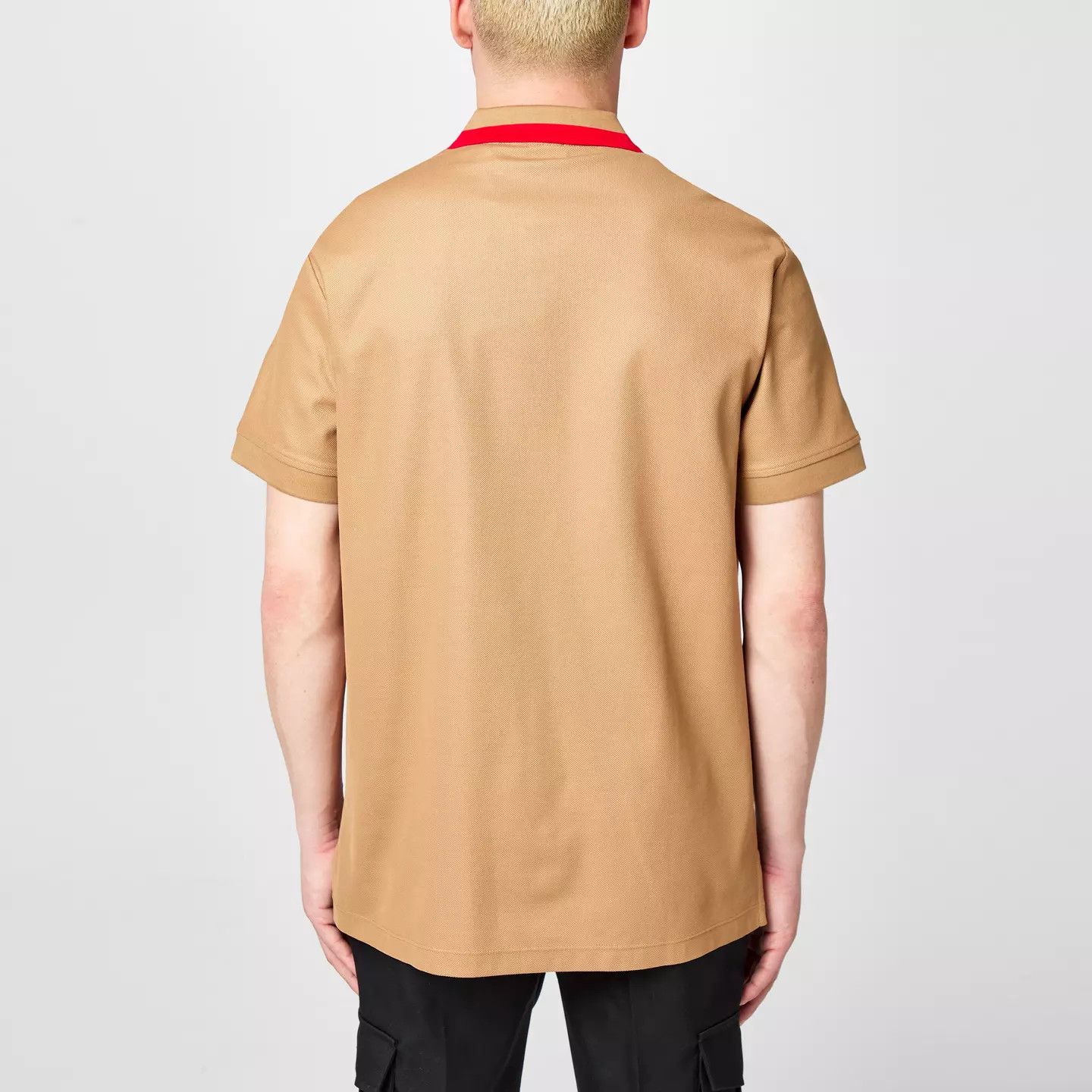 Burberry o1g2r1mq0426 Logo Polo Shirt in Camel Size US XXL / EU 58 / 5 - 4 Thumbnail