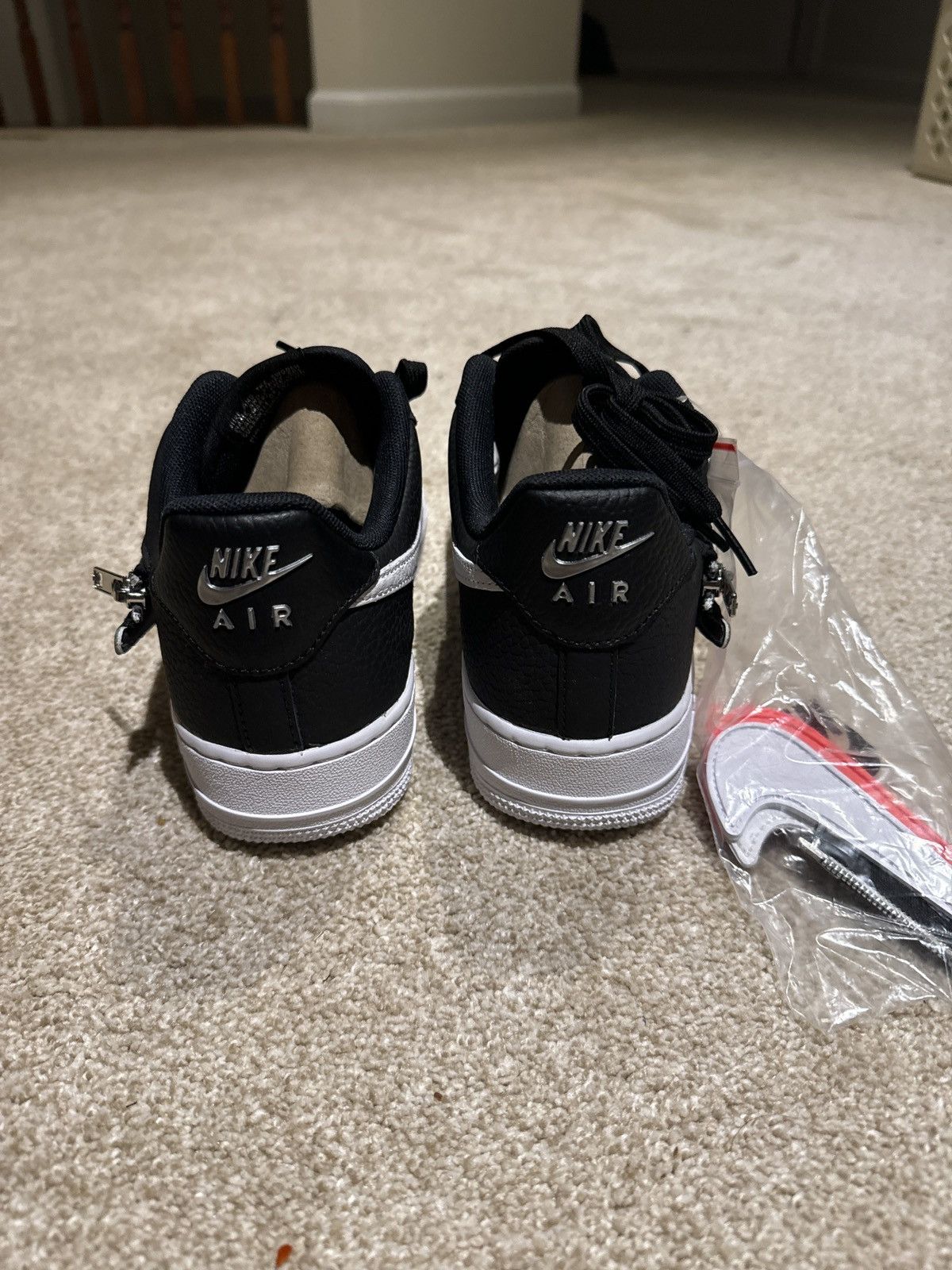 Nike Air Force 1 ‘07 “Silver Swoosh Size US 8 / EU 41 - 7 Thumbnail