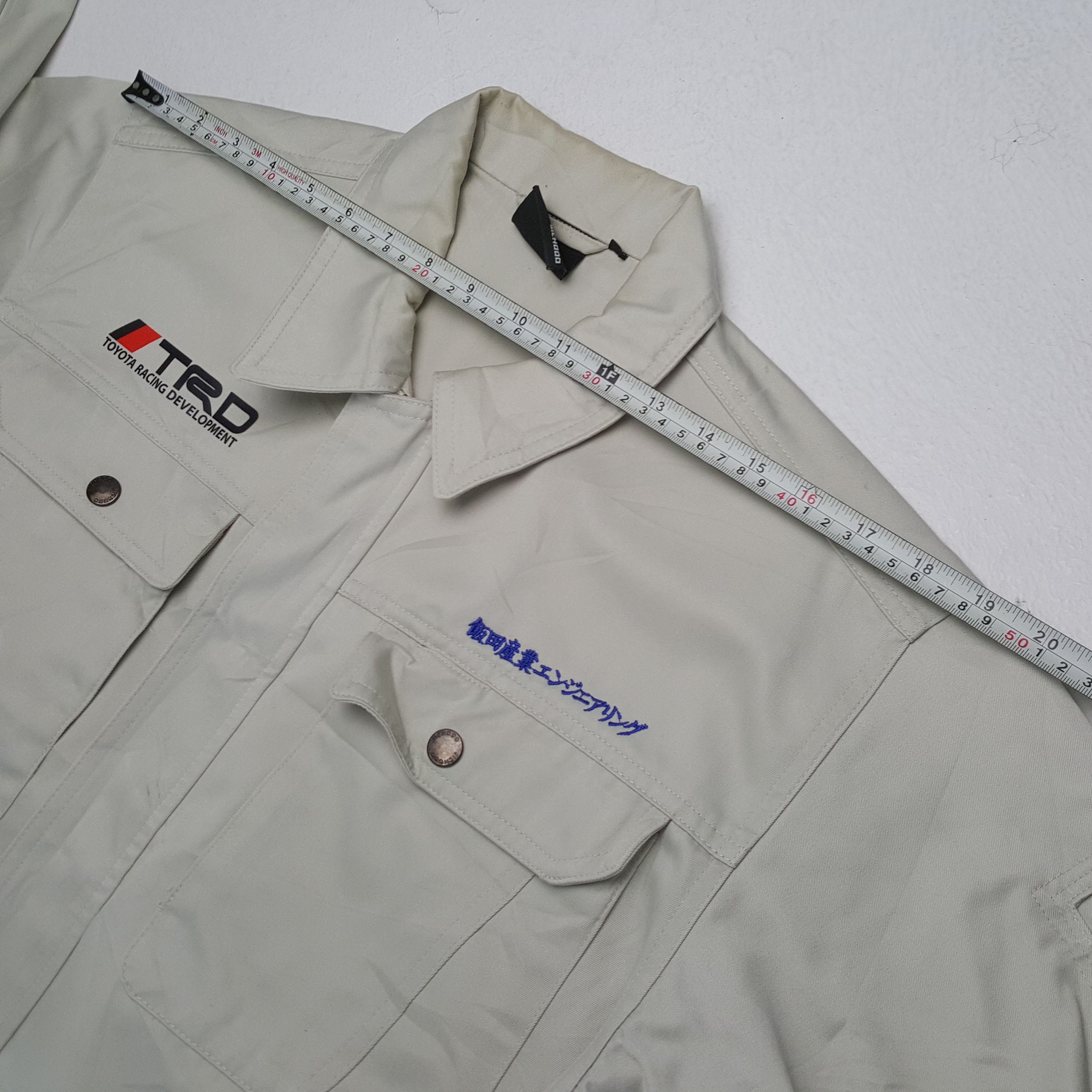 Japanese Brand × Vintage TRD TOYOTA RACING Japanese Motorsports Custom Art Jacket Size US L / EU 52-54 / 3 - 5 Thumbnail