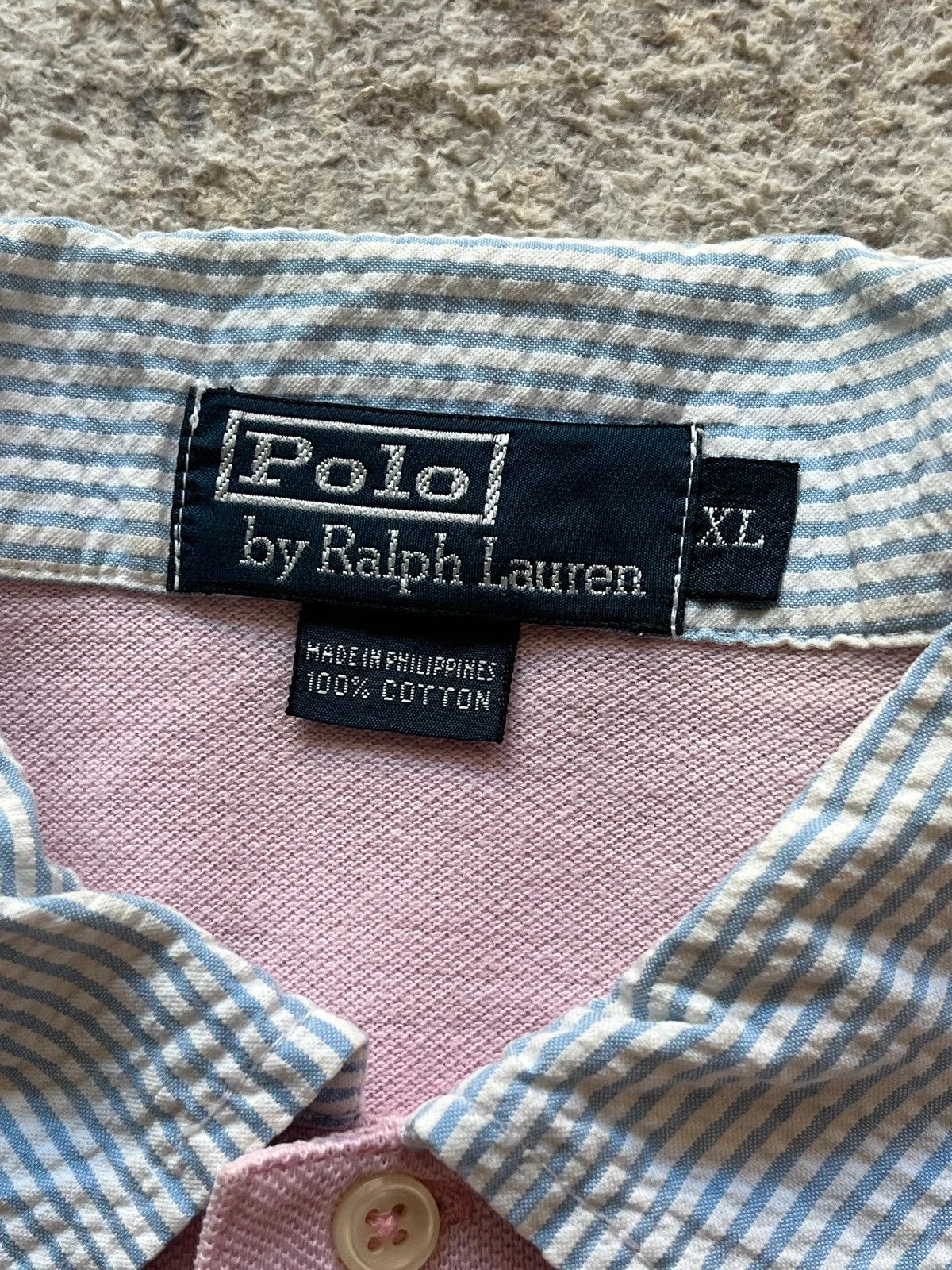 Polo Ralph Lauren Polo Ralph Lauren Small Pony Sz XL Pink Polo Shirt Size US XL / EU 56 / 4 - 5 Thumbnail