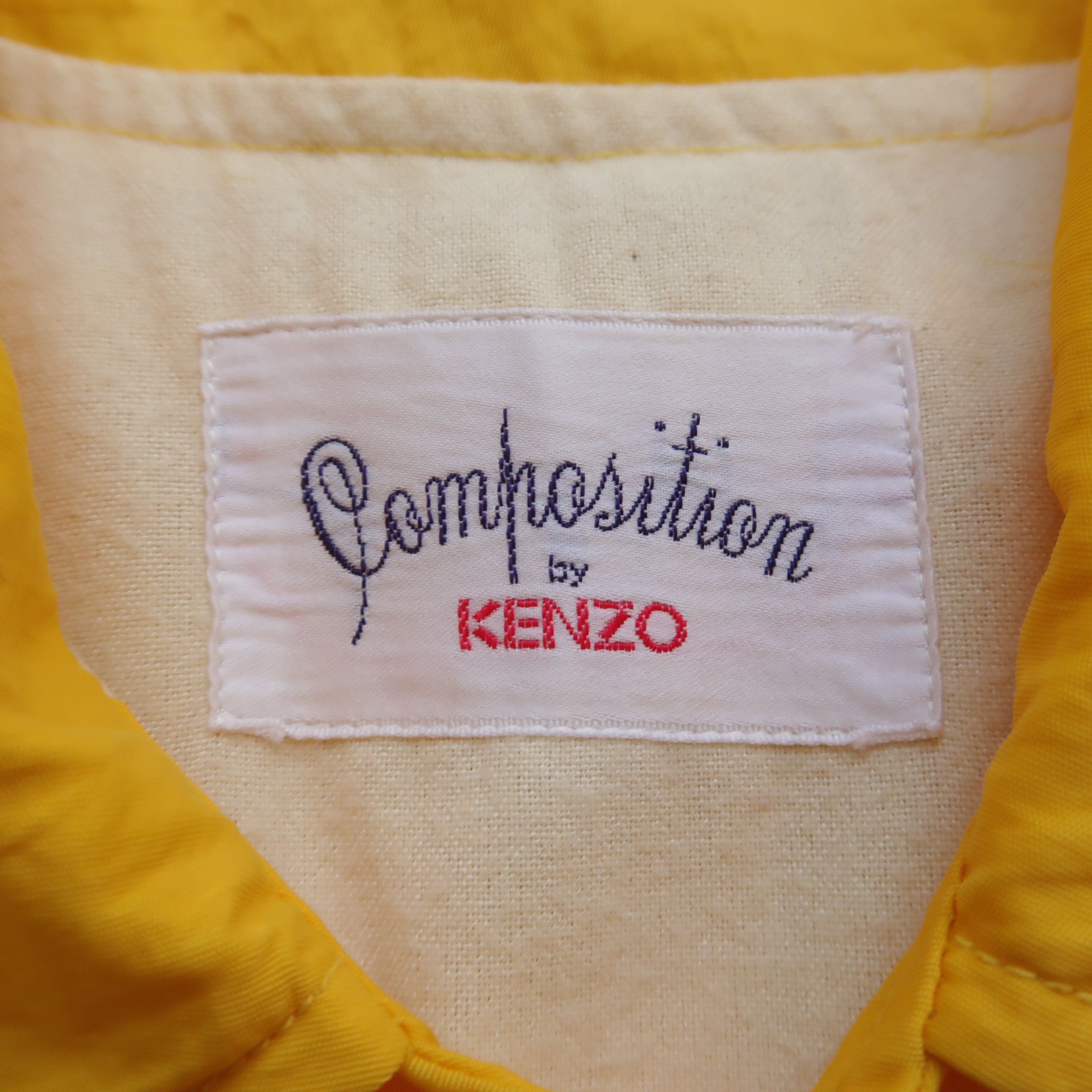 Composition by Kenzo 90s Composition Kenzo Coach Jacket Big Logo Size US L / EU 52-54 / 3 - 4 Thumbnail