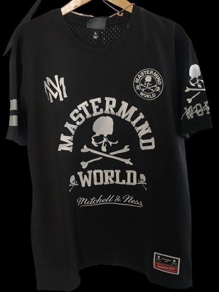 Mitchell Ness x Mastermind World Mesh Tee