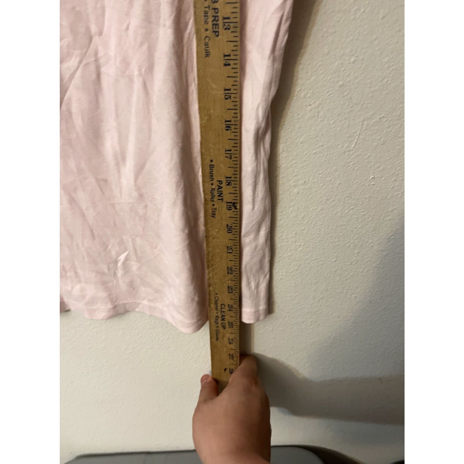 Talbots TALBOTS Women's T-Shirt Medium Pink Solid Short Sleeve Cotton Round Neck Classic Size M / US 6-8 / IT 42-44 - 4 Thumbnail