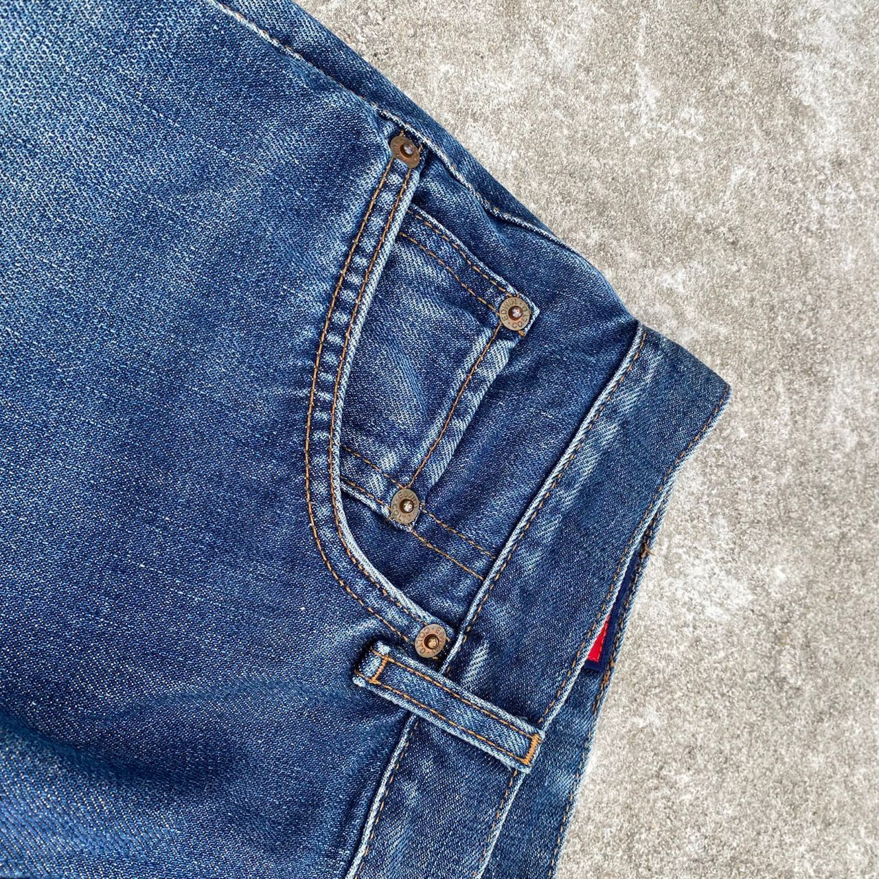 Edwin Vintage Edwin 503 Regular Distressed Denim Size US 30 / EU 46 - 11 Thumbnail