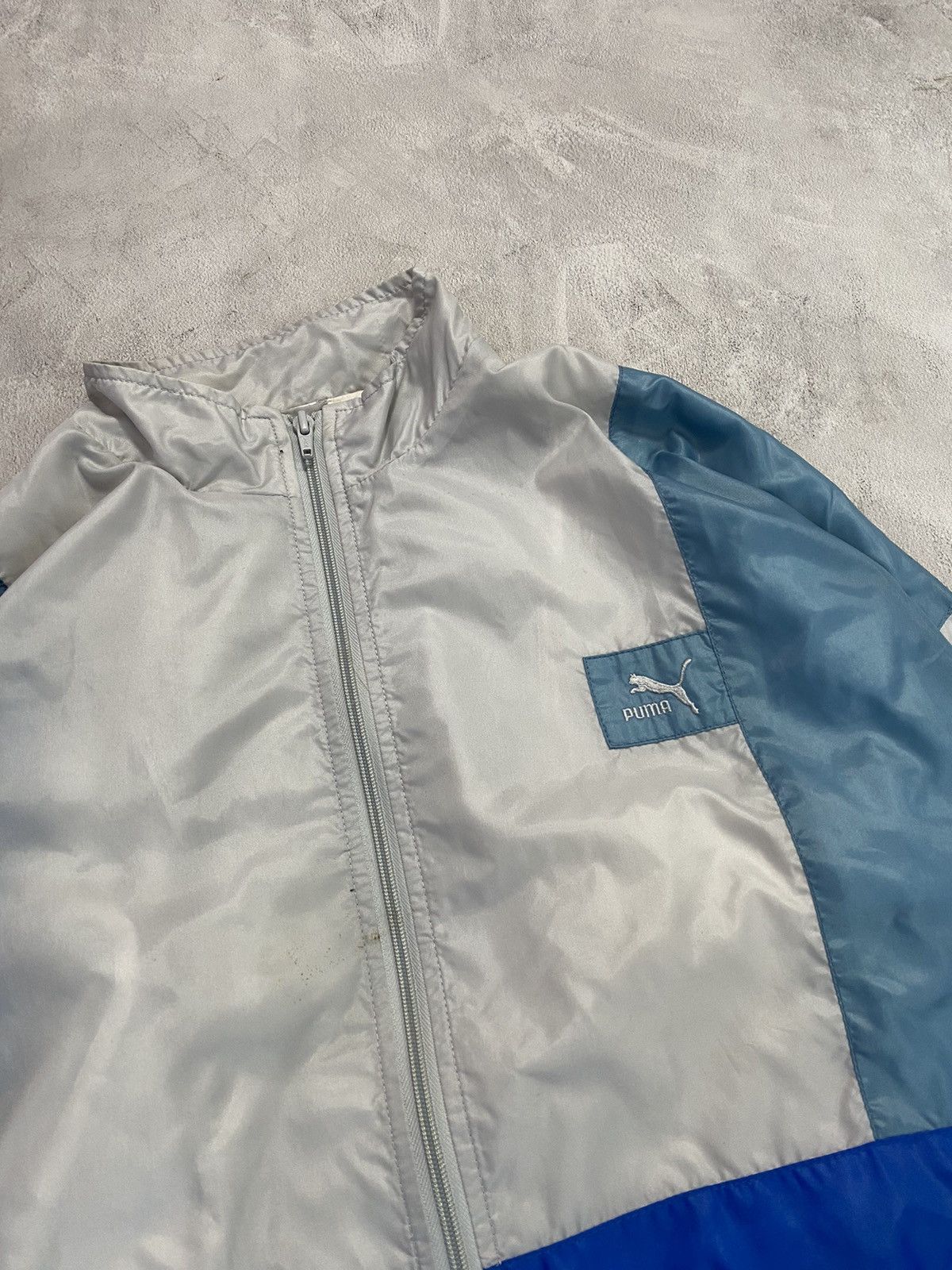 Puma × Vintage 💙 Vintage 90s track suit Puma Jacket + Pants oversized Size US 36 / EU 52 - 5 Thumbnail