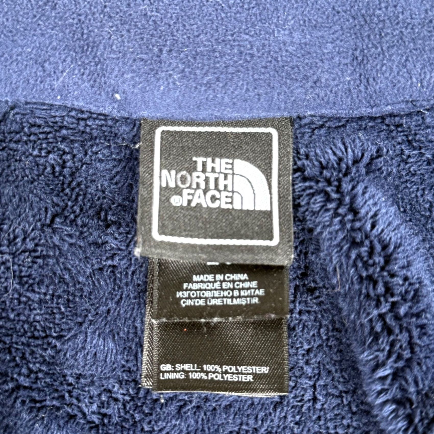 The North Face The North Face Fleece Jacket Blue Large Zip Up Plush Coat Fall Activewear Gorpcore Retro Womens Size L / US 10 / IT 46 - 6 Thumbnail