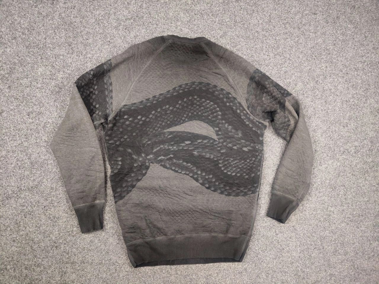 Diesel Diesel Snake Gray Faded Oversized Sweatshirts Vintage Style Size US M / EU 48-50 / 2 - 7 Thumbnail