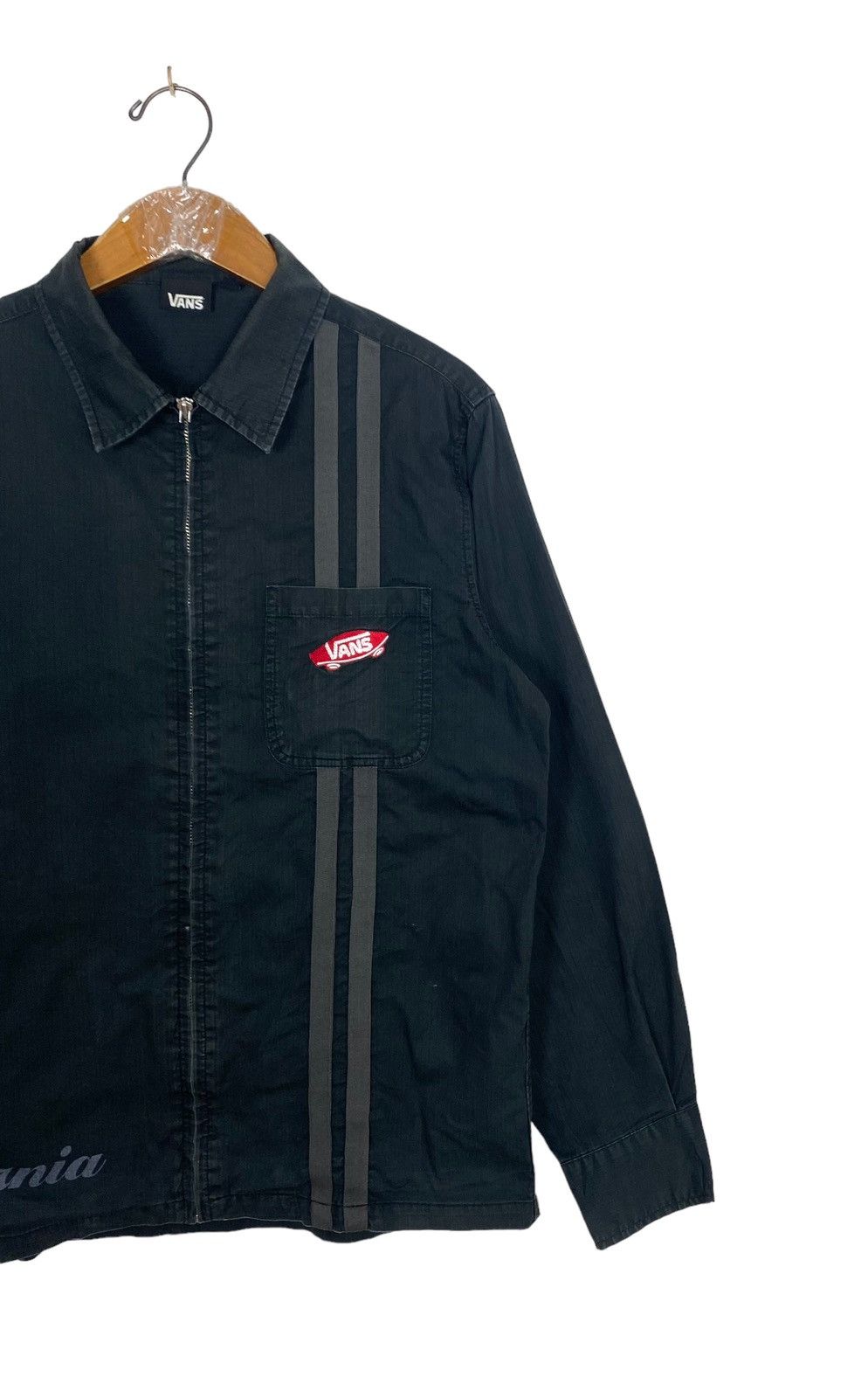Vans Rare‼️ Vans Embroidery Spell Out Zipper Jacket Size US S / EU 44-46 / 1 - 5 Thumbnail
