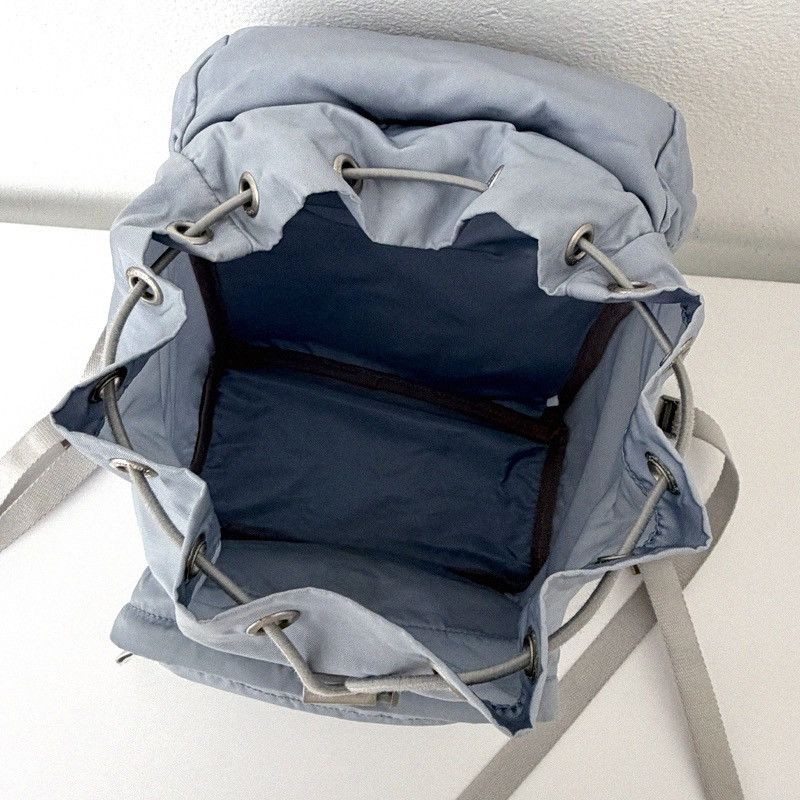 Prada Prada Vintage Pocono Nylon Pervinca Blue Backpack Tessuto Size ONE SIZE - 9 Thumbnail