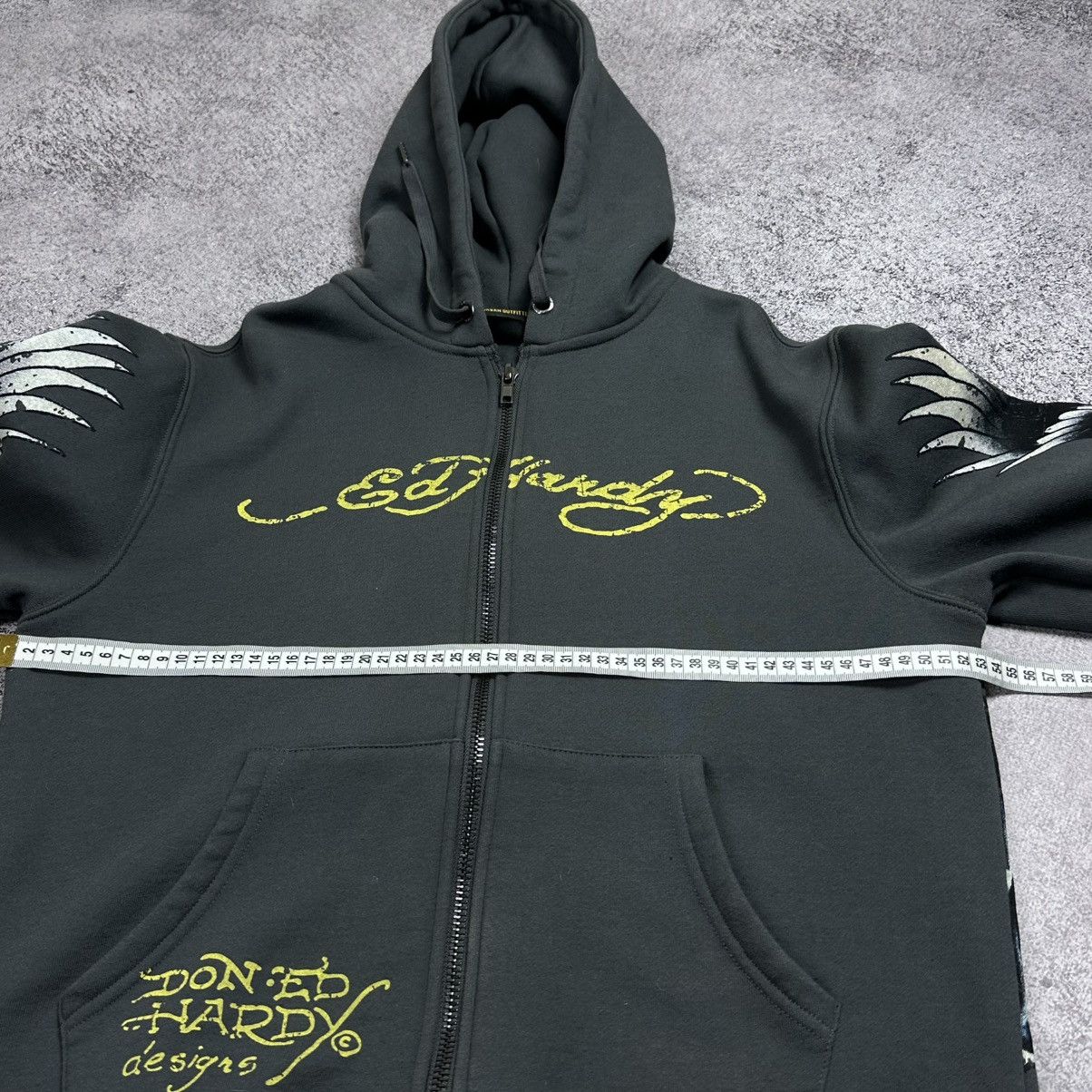 Ed Hardy Ed Hardy x Urban Outfitters Hoodie Full Zip Eagle Y2K Size US M / EU 48-50 / 2 - 8 Thumbnail