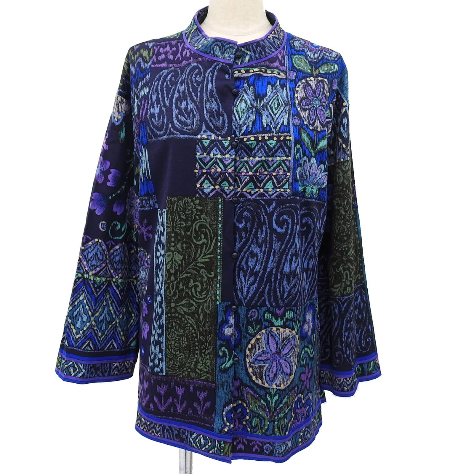 Other Other LEONARD FASHION Long Sleeve Pattern Shirt Others Tops 0339113 DUTY FREE for USA Size ONE SIZE - 1 Thumbnail
