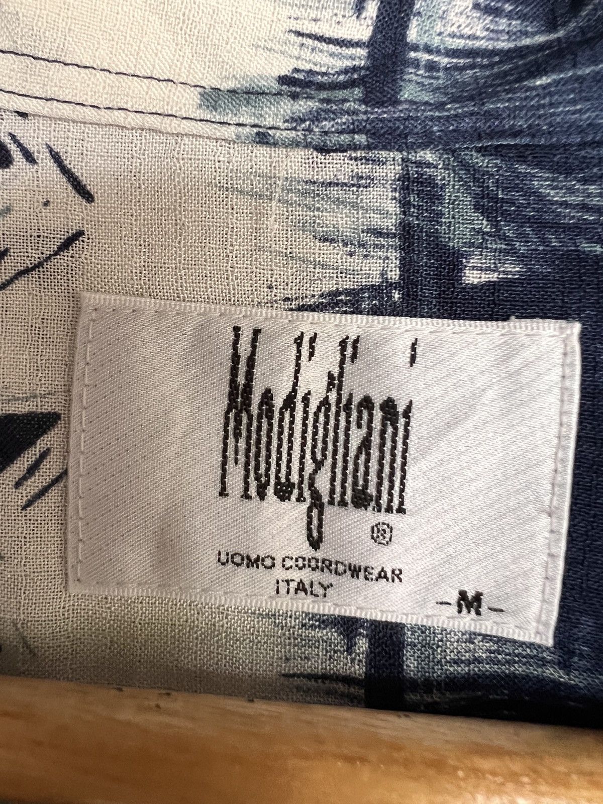 Vintage Vintage Modigliani Italy Shirt Button Up Size US M / EU 48-50 / 2 - 4 Thumbnail