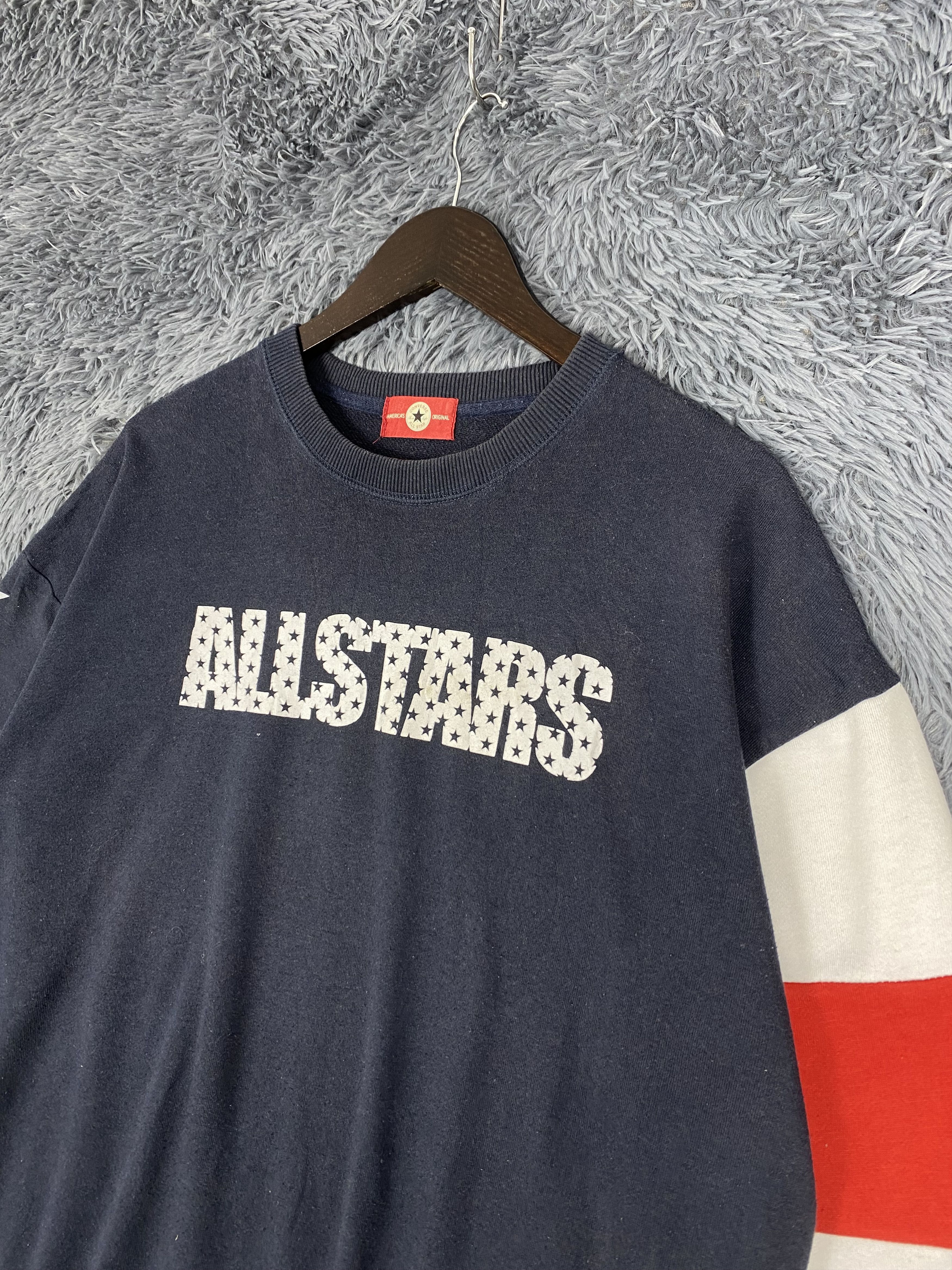 Converse Vintage Converse All Star Sweatshirts Size US L / EU 52-54 / 3 - 2 Thumbnail