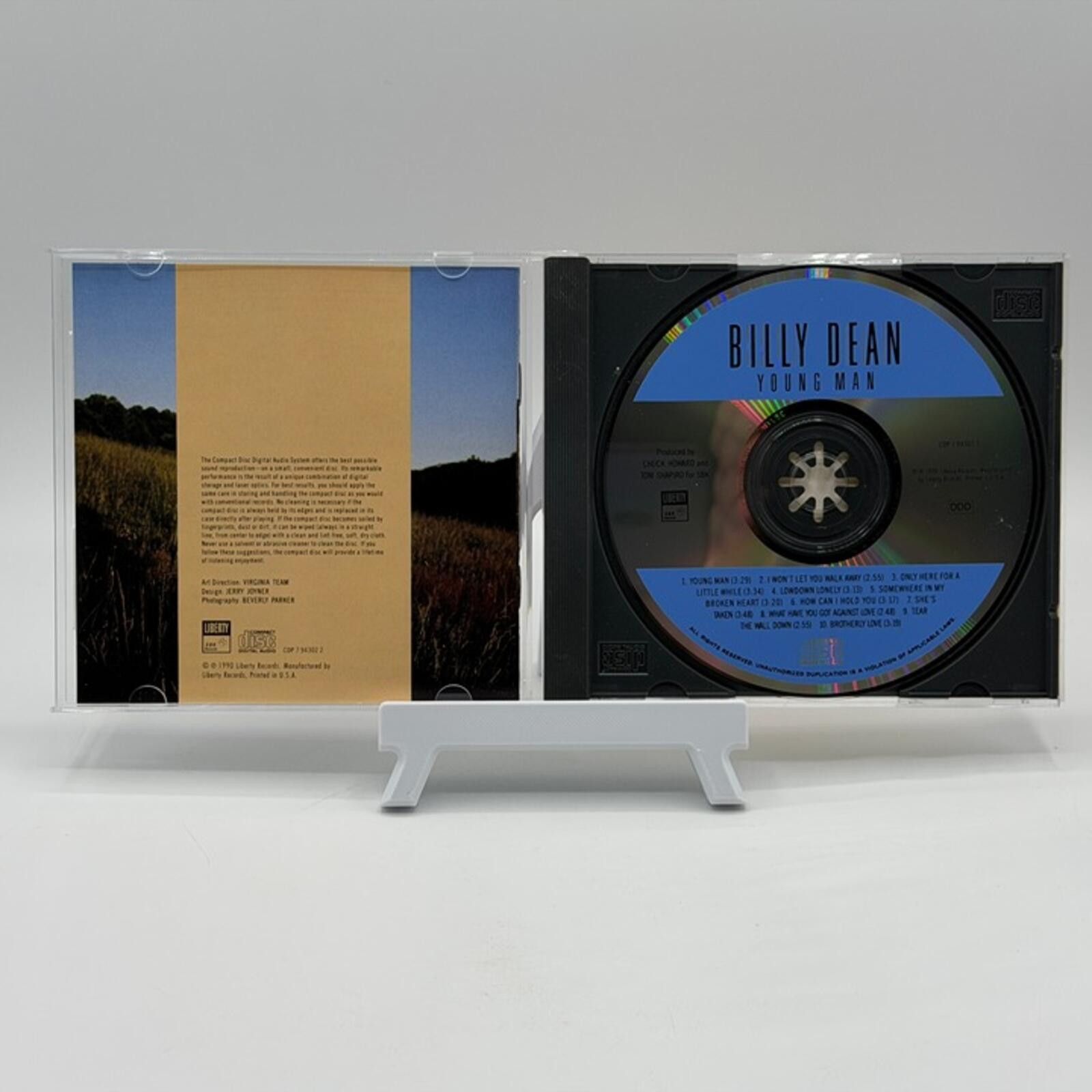 Other Billy Dean - Young Man (1990) - Audio CD - Country Size ONE SIZE - 3 Thumbnail