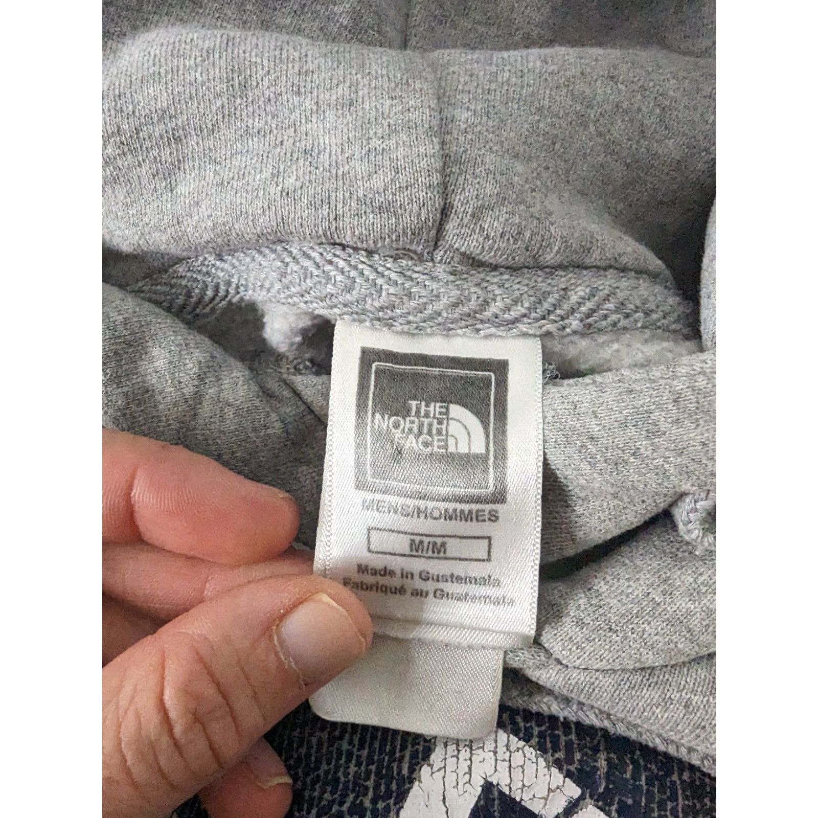 The North Face The North Face Hoodie Mens Medium Gray Pullover Sweatshirt Spellout Logo Hiking Size US M / EU 48-50 / 2 - 3 Thumbnail