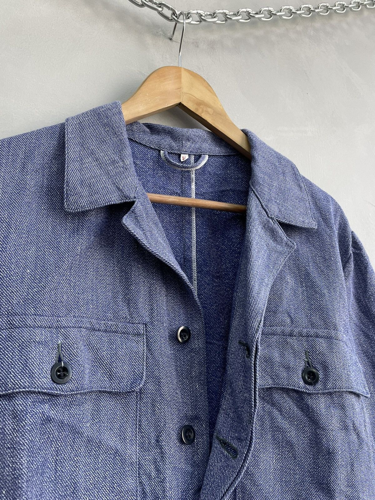 Le Laboureur Rare canvas French work jacket 90s rare retro Size US XL / EU 56 / 4 - 6 Thumbnail