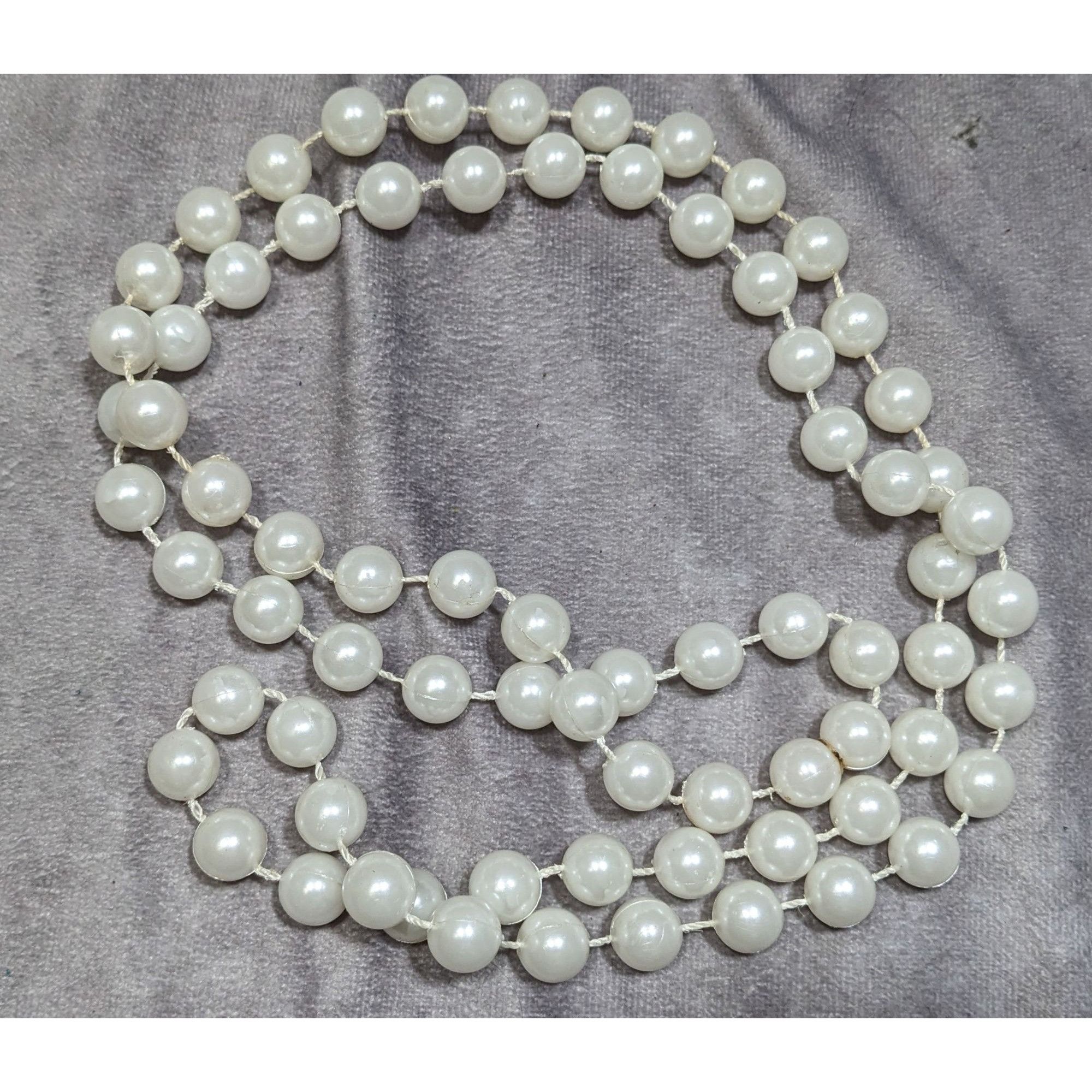 Other Elegant Glam Long Faux Pearl Necklace 46" Size ONE SIZE - 6 Thumbnail