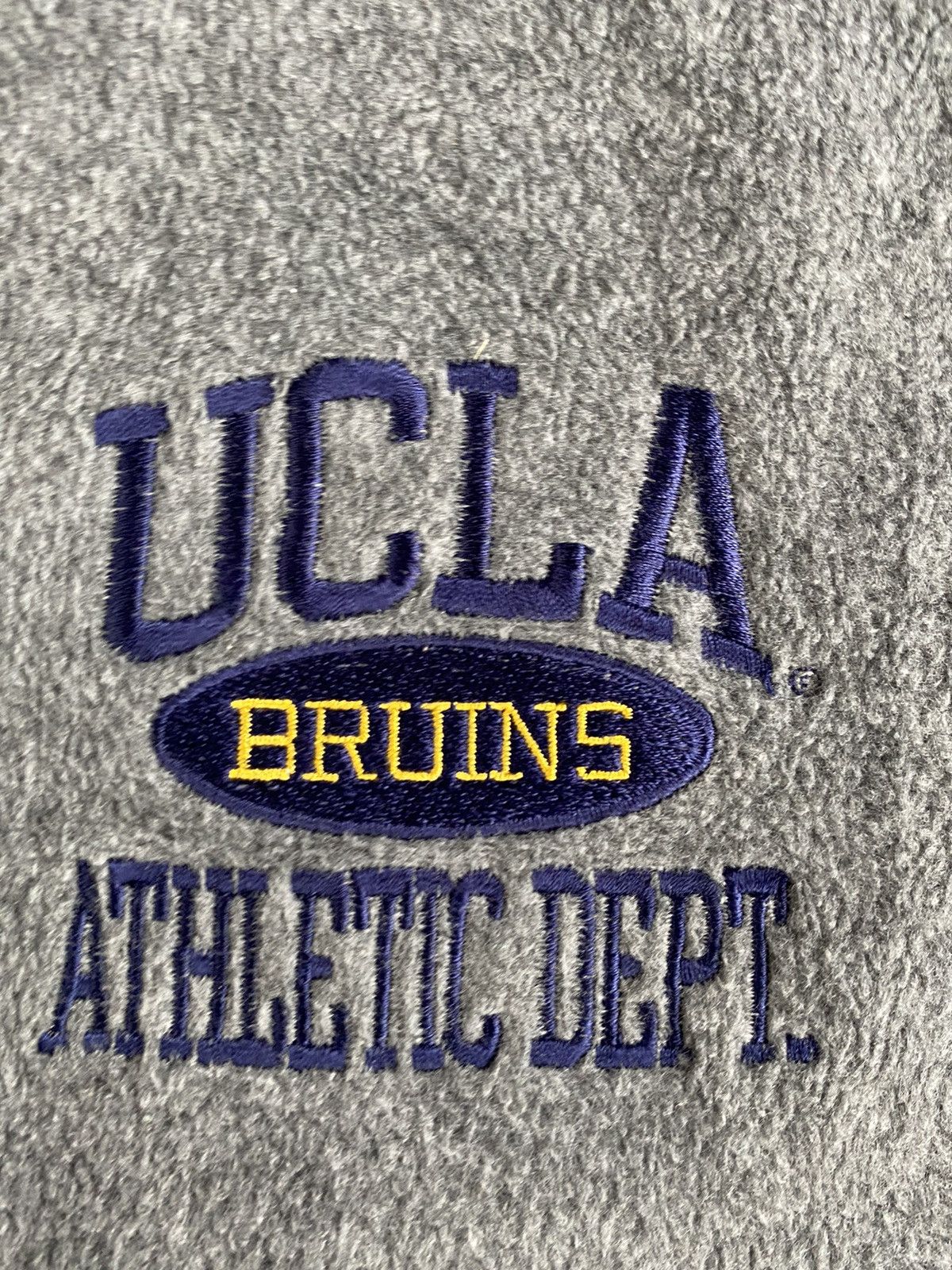 Vintage Vtg UCLA Fleece Jacket Size US XL / EU 56 / 4 - 6 Thumbnail