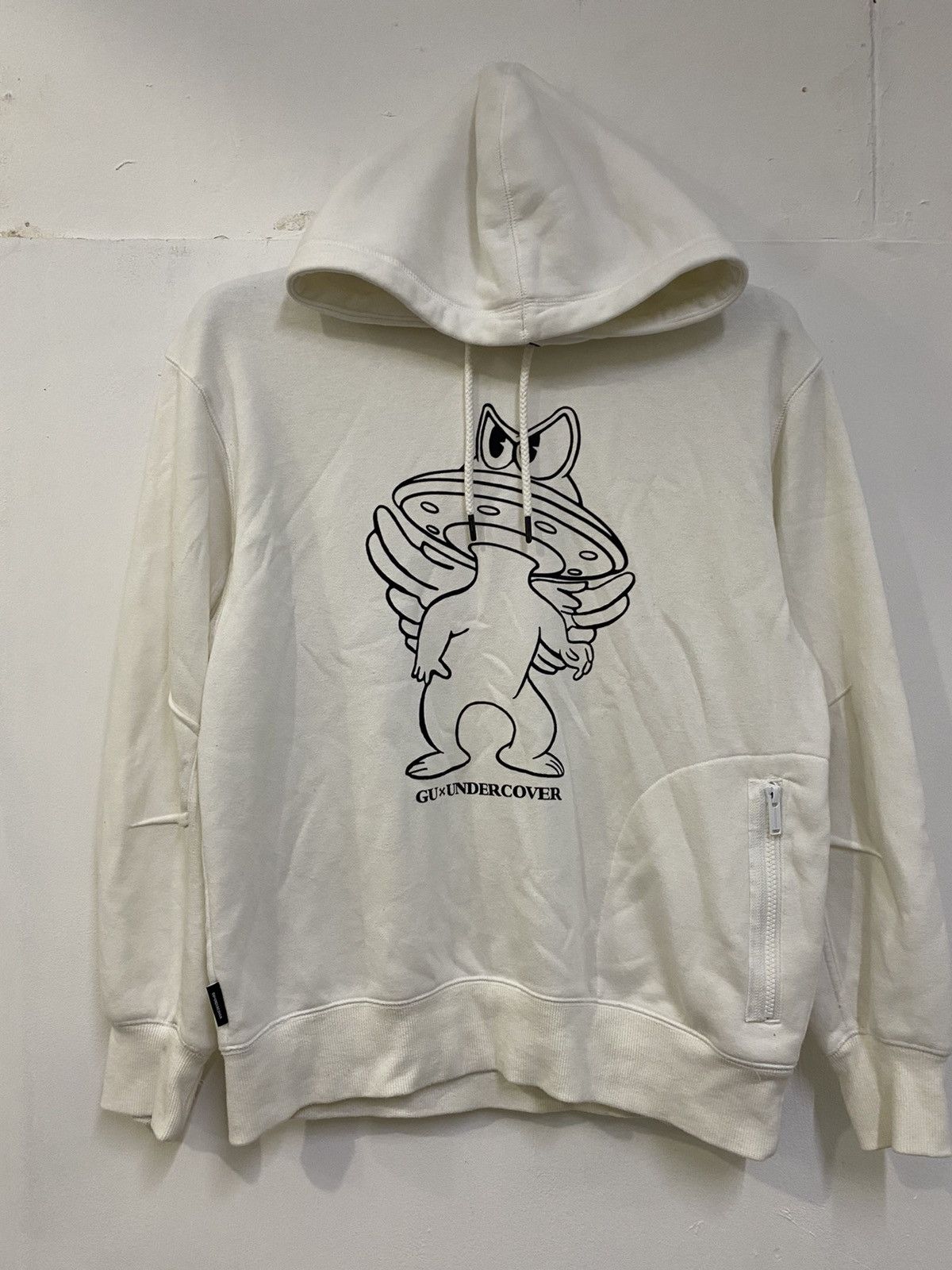 Japanese Brand 💥 UNDERCOVER x GU ALIEN U.F.O HOODIE Size US S / EU 44-46 / 1 - 1 Thumbnail