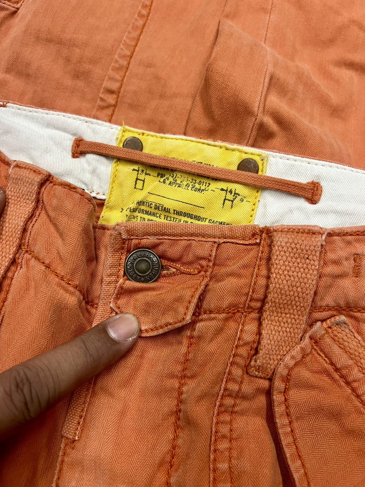 Polo Ralph Lauren Vintage Polo Ralph Lauren Military Tactical Cargo Pant Size US 34 / EU 50 - 12 Thumbnail