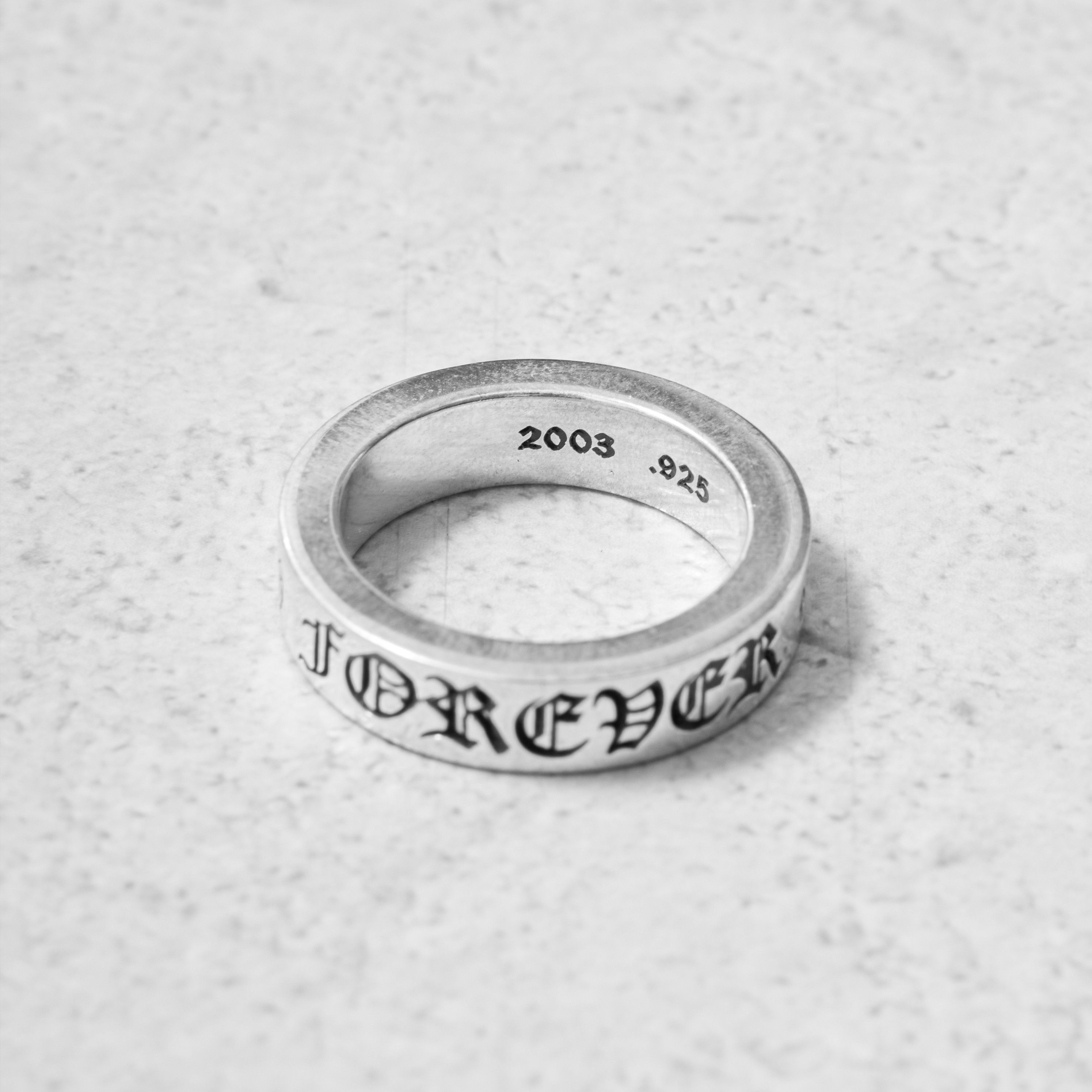 Chrome Hearts CHROME HEARTS Forever 6mm Spacer Ring SILVER Size ONE SIZE - 6 Thumbnail