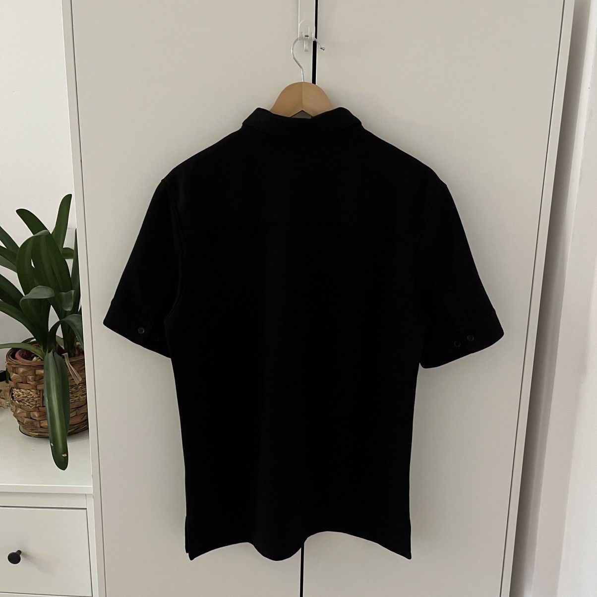 Helmut Lang Helmut Lang Black Polo Shirt Luxury Oldmoney Designer Size US S / EU 44-46 / 1 - 9 Thumbnail