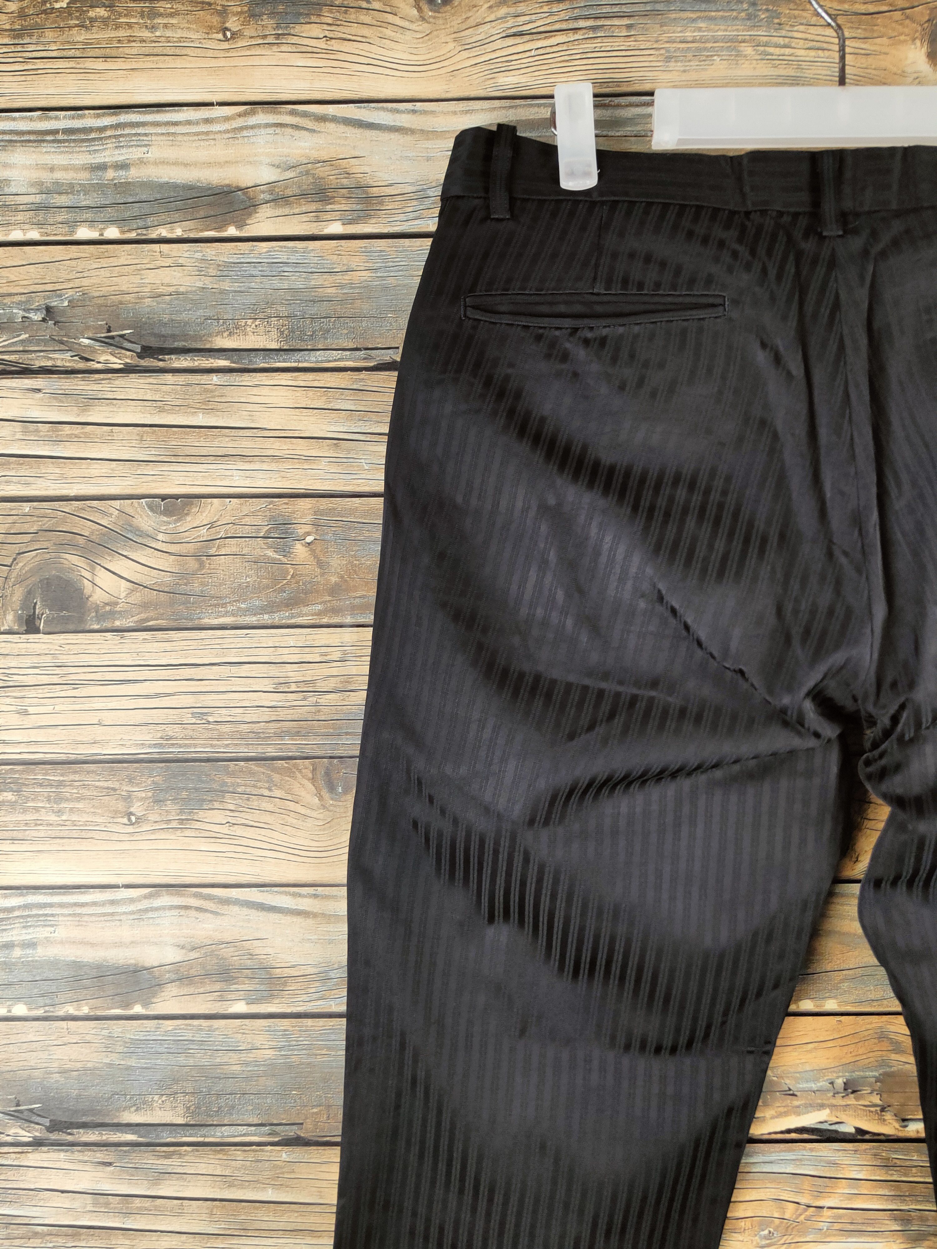 Katharine Hamnett London DL Katharine Hamnett London Black Casual Pants #46-709 Size 32" / US 10 / IT 46 - 8 Thumbnail