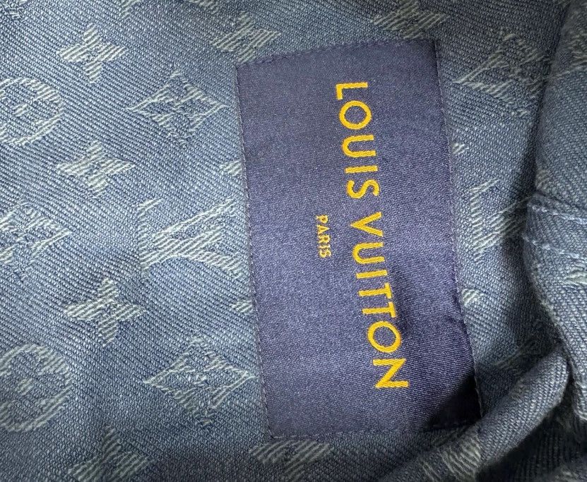 Louis Vuitton Louis Vuitton Old flower printed denim jacket 2412-Nextarrow Size US M / EU 48-50 / 2 - 3 Thumbnail