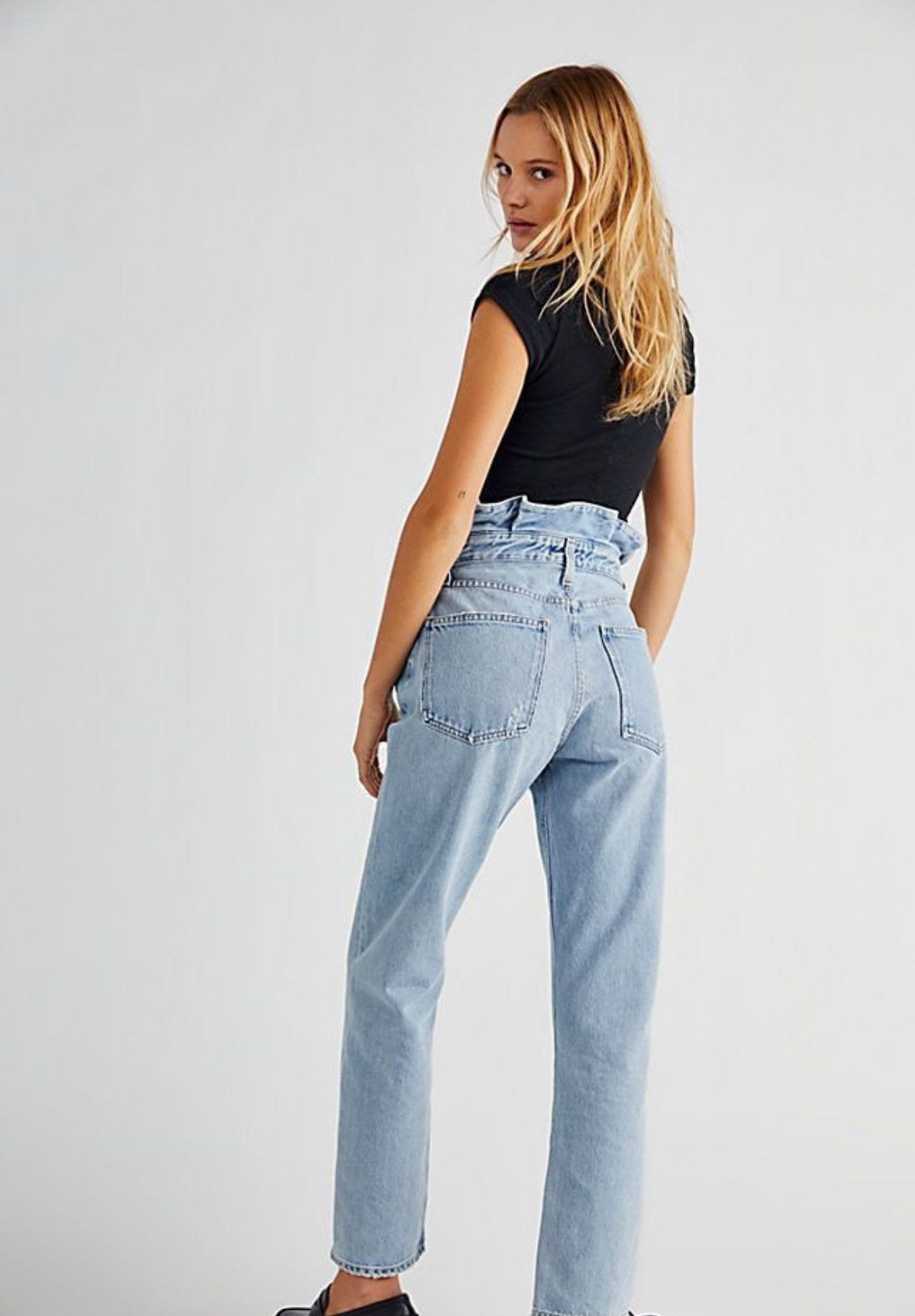 Agolde Agolde Lettuce Waistband Jeans Size 25" / US 0 / IT 36 - 3 Thumbnail