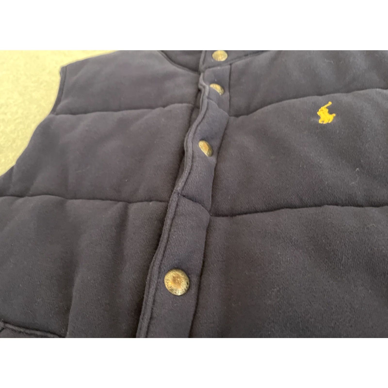 Polo Ralph Lauren Polo Ralph Lauren Vest Polo Quilted Blue Plaid Inside Mens Large Size L Polo Ralph Lauren Mens Quilted Vest Blue Size US L / EU 52-54 / 3 - 5 Thumbnail