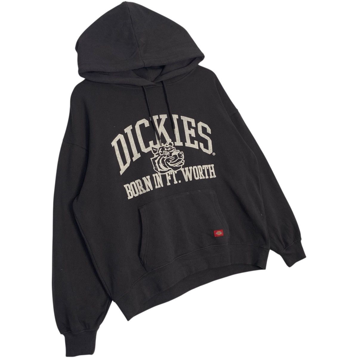 Vintage Vintage Dickies Printed Hoodie Black Pullover Jumper Size L Size US L / EU 52-54 / 3 - 3 Thumbnail
