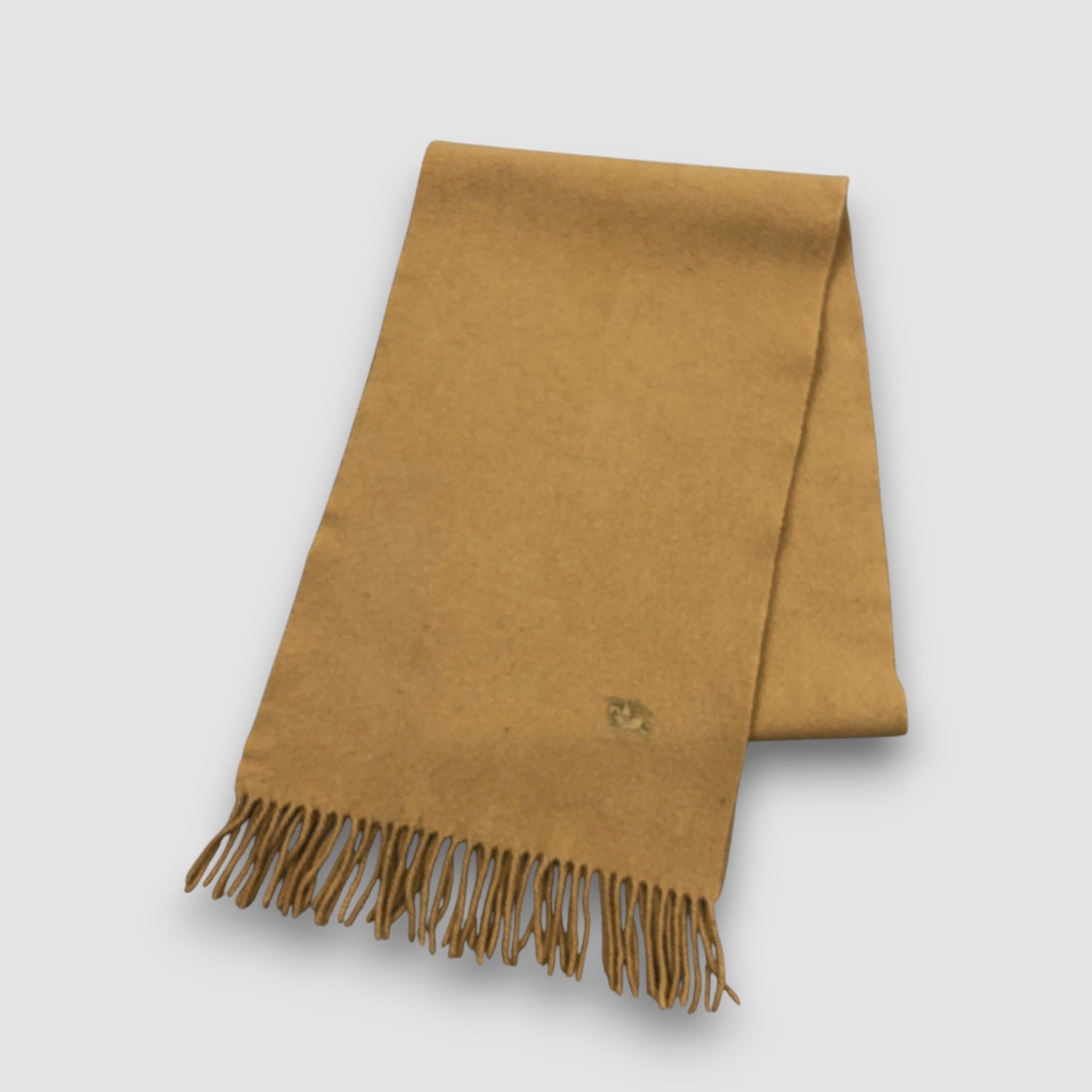 Burberry Vintage Burberry Scarf Muffler Wool Cashmere Scarves Size ONE SIZE - 2 Thumbnail