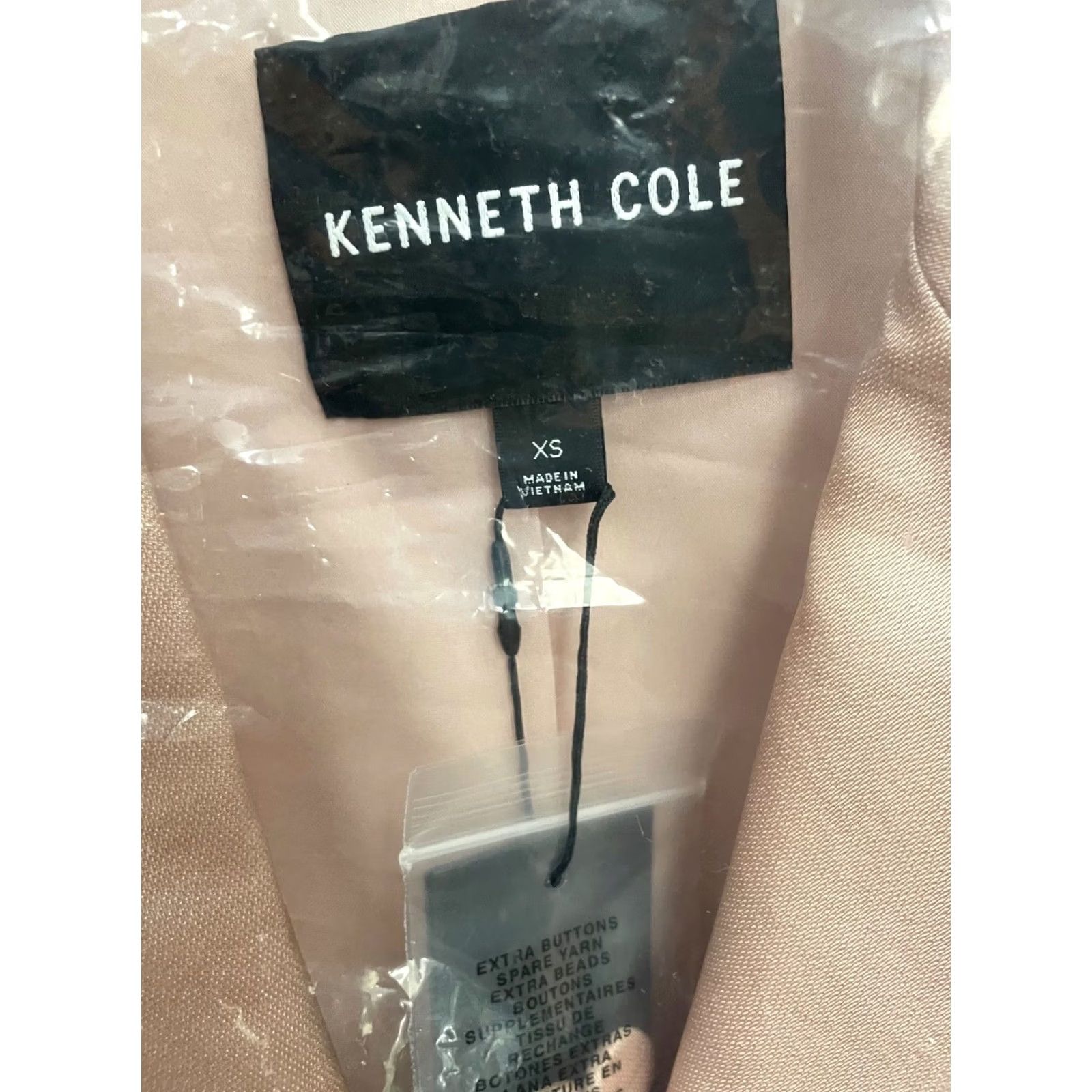 Kenneth Cole Kenneth Cole Rose XS Suit Jacket Size 34R - 2 Thumbnail