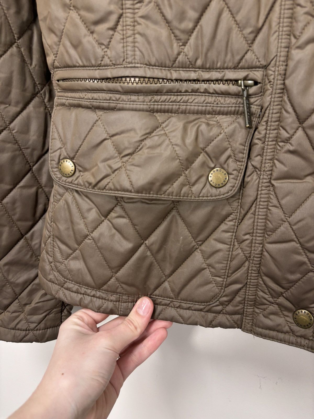 Barbour Barbour International Women’s Whitworth Quilted Jacket Size M / US 6-8 / IT 42-44 - 9 Thumbnail