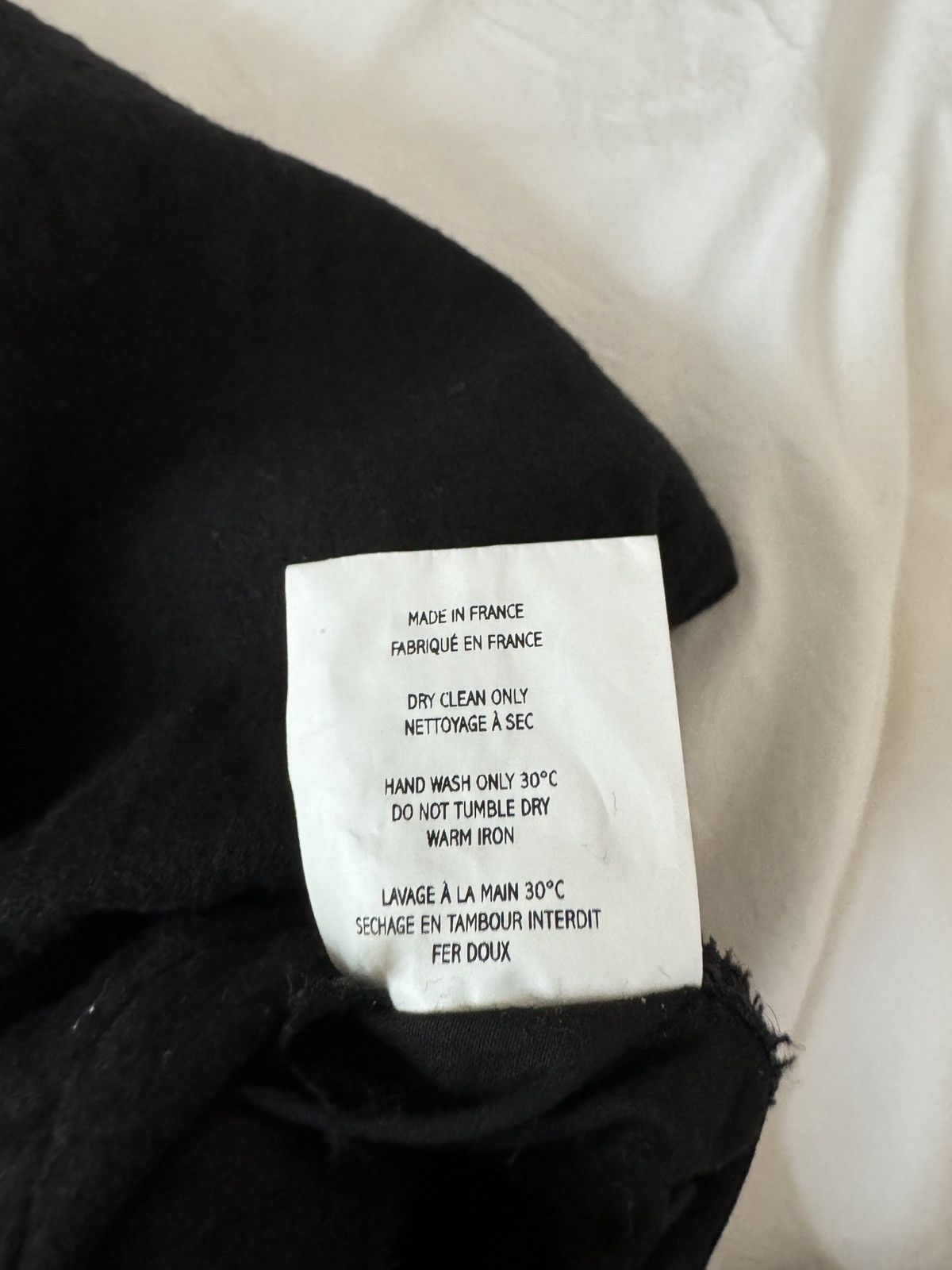 Casey Casey Black Wool Trousers Size US 30 / EU 46 - 6 Thumbnail