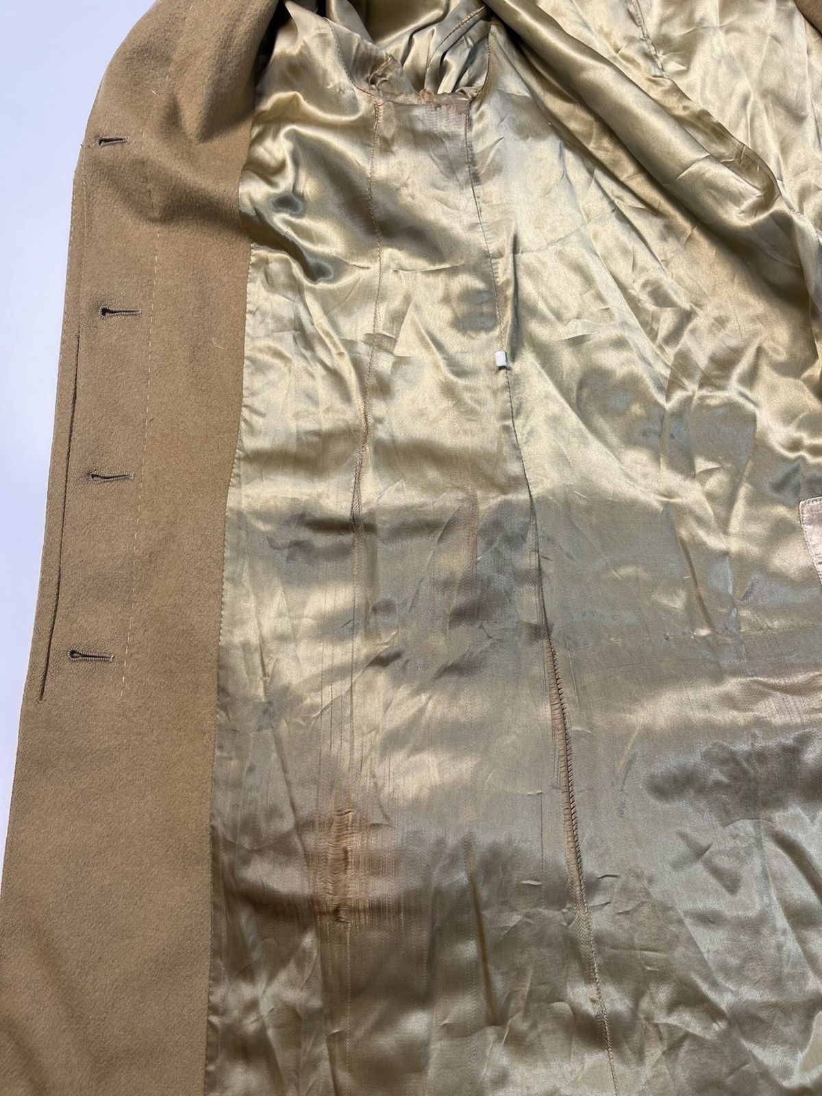 Helmut Lang Helmut Lang AW97 Funnel Neck Long Coat Size US XXS / EU 40 - 12 Thumbnail