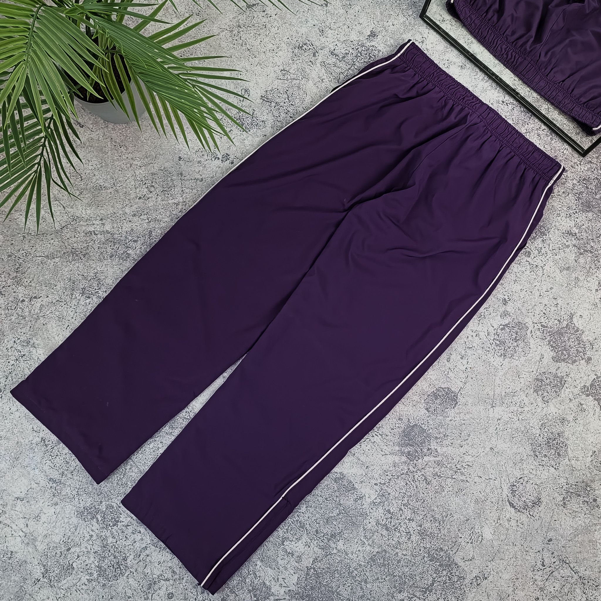 Vintage nylon track pants Size US 32 / EU 48 - 3 Thumbnail