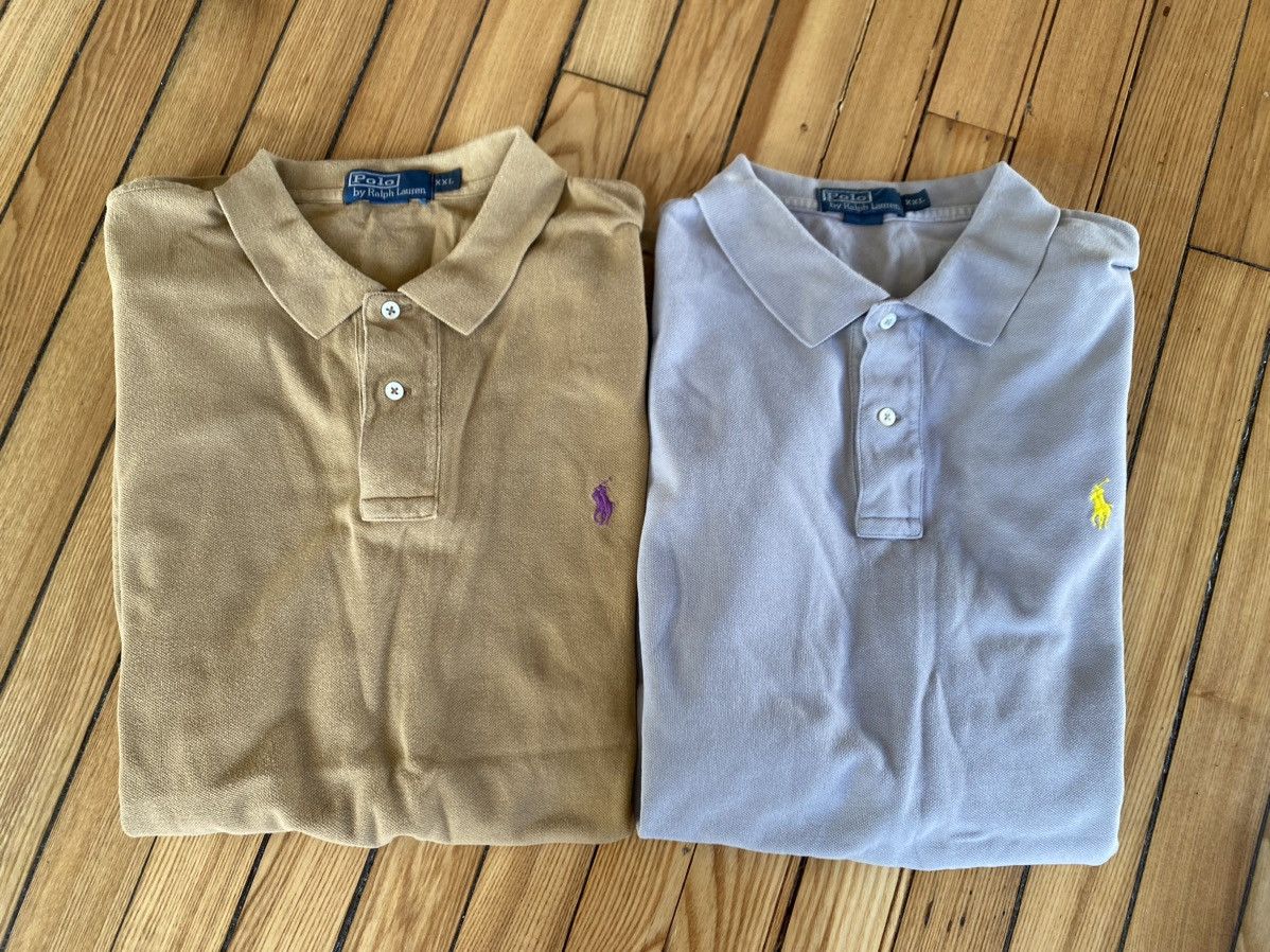 Polo Ralph Lauren × RLX Ralph Lauren × Vintage 2 polo shirts xxl Size US XXL / EU 58 / 5 - 1 Thumbnail