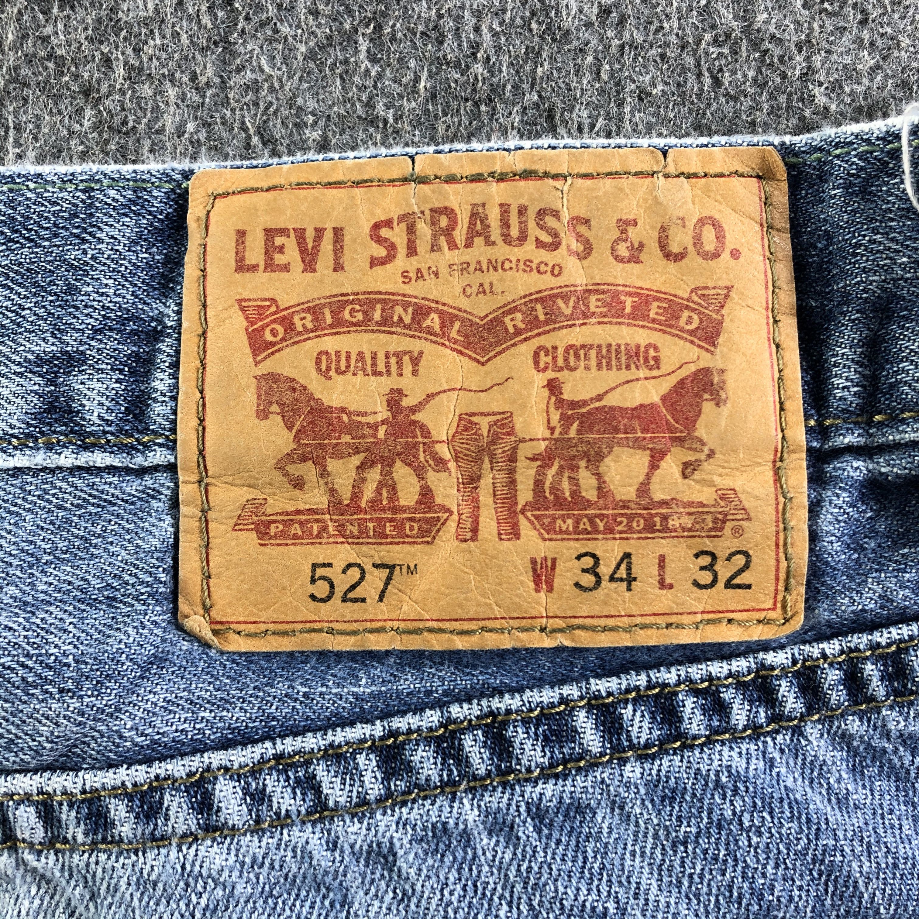 Levi's Vintage Blue Wash Levis 527 Jeans-J3699 Size US 36 / EU 52 - 5 Thumbnail
