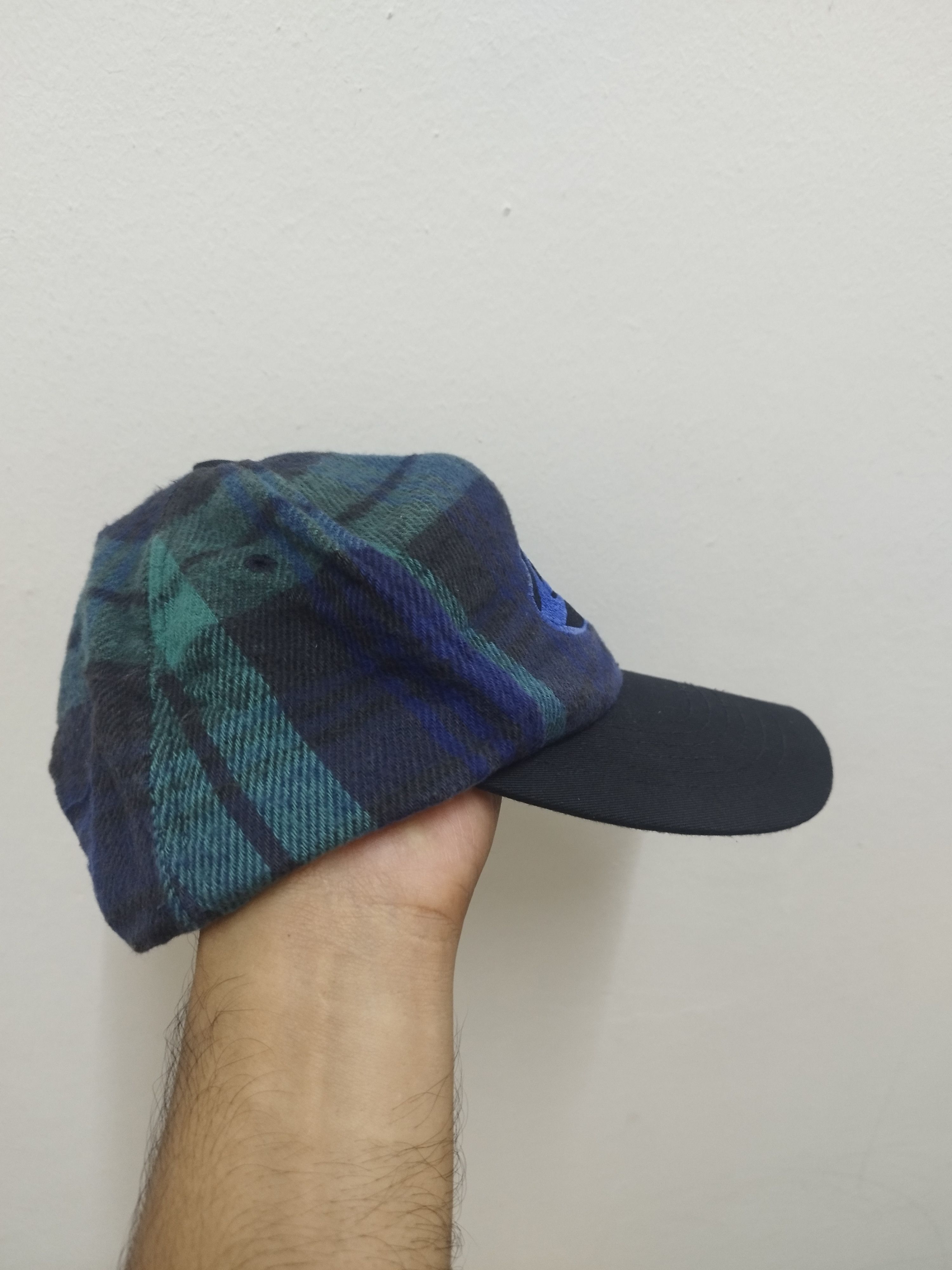 Quiksilver Vintage Quiksilver Plaid Cap Size ONE SIZE - 4 Thumbnail