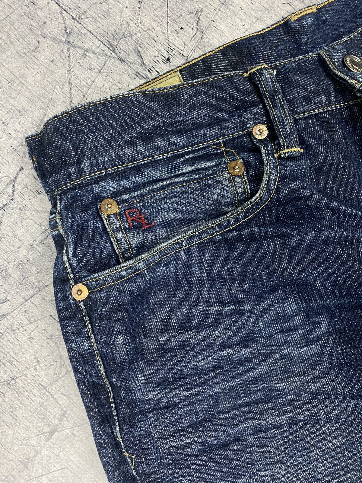 Polo Ralph Lauren × Vintage Vintage Polo Ralph Lauren Denim Jeans Size 32x32 Size US 32 / EU 48 - 9 Thumbnail