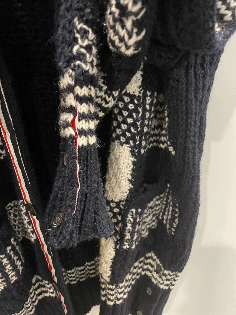 Thom Browne Thom browne Size 4 Knitted cardigan jacket 2503-Nextarrow Size XL / US 12-14 / IT 48-50 - 6 Thumbnail